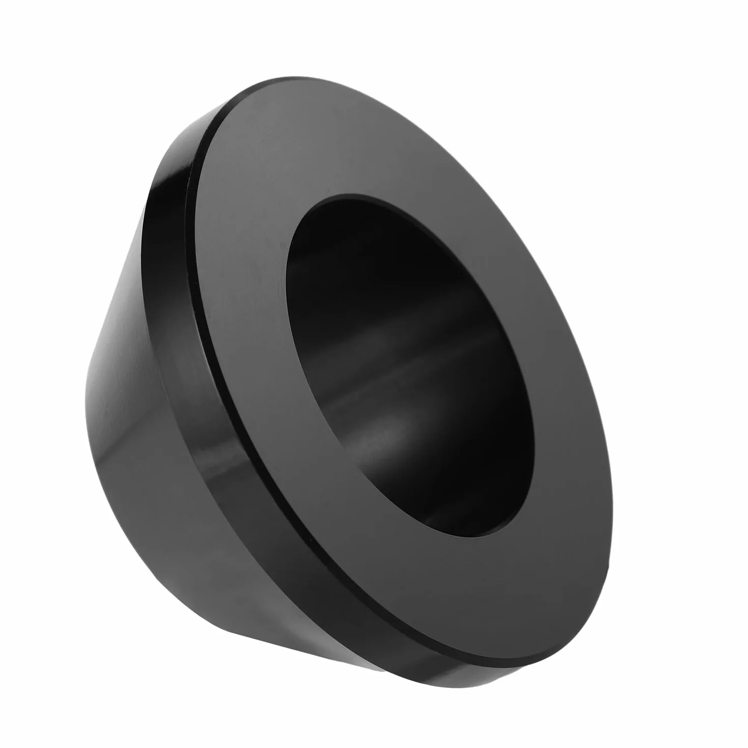 NQEUEPN Cono di Centraggio per Smontagomme Manuale, per Montante 42,42 mm Diametro Equilibratrice Nera Cono Centraggio per Pneumatici in Lega di Alluminio per Smontagomme Hunter SUV per Auto Camion