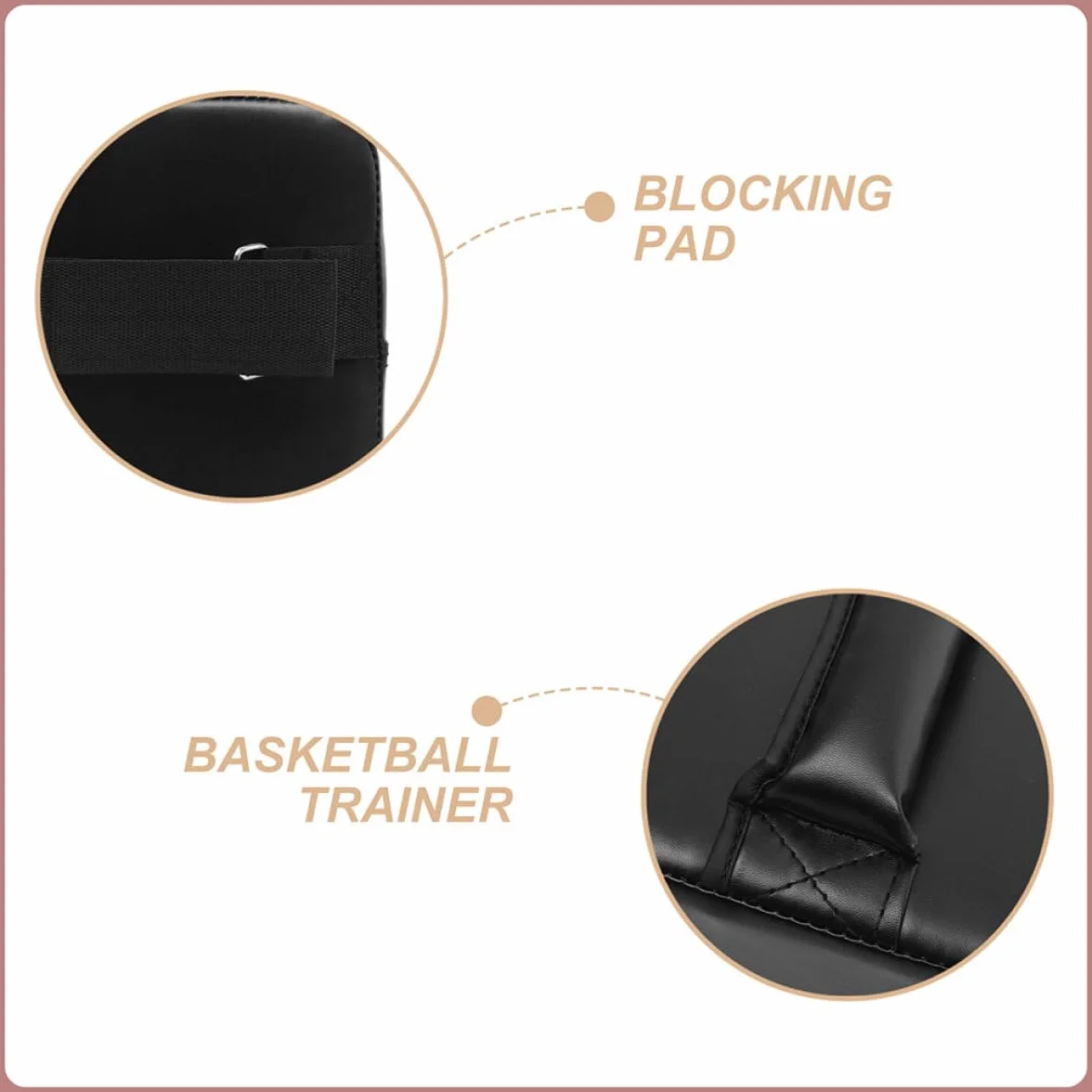 Ciieeo 2 Pezzi Imbottitura per Allenamento Basket in PU e Schiuma EPE