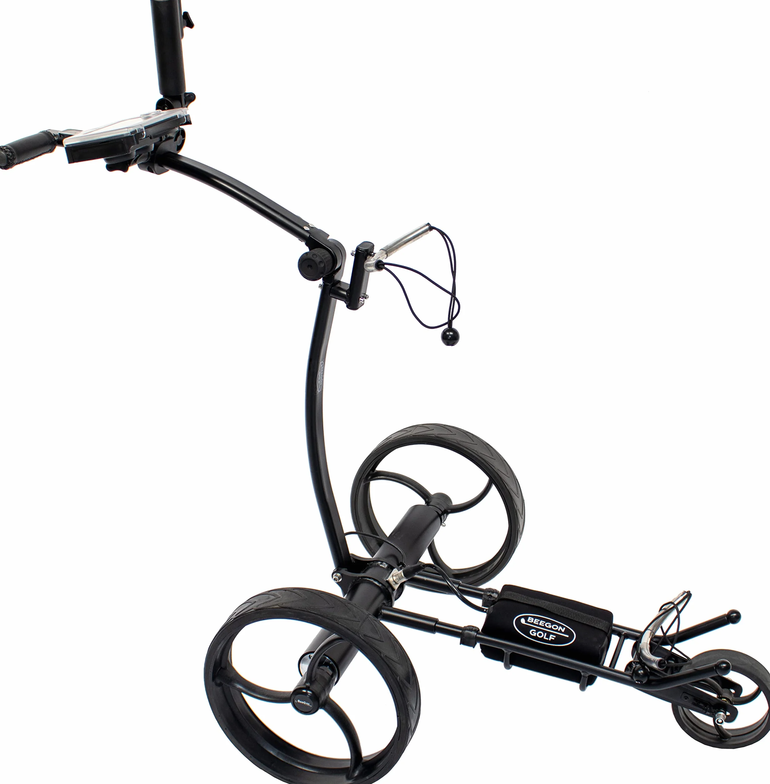 BeeGon Golf Carrello elettrico GT-X600 Pro Black Edition batteria al litio 10 Ah