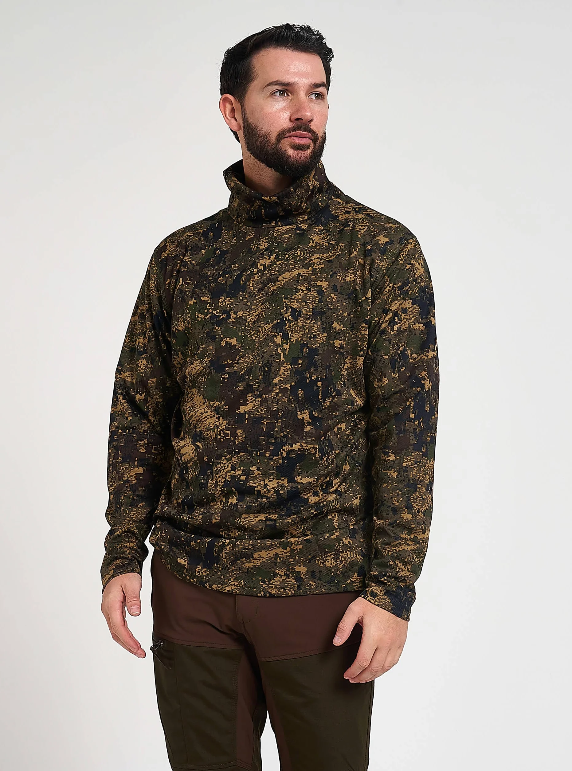 JACK PYKE Top con scollo a rullo