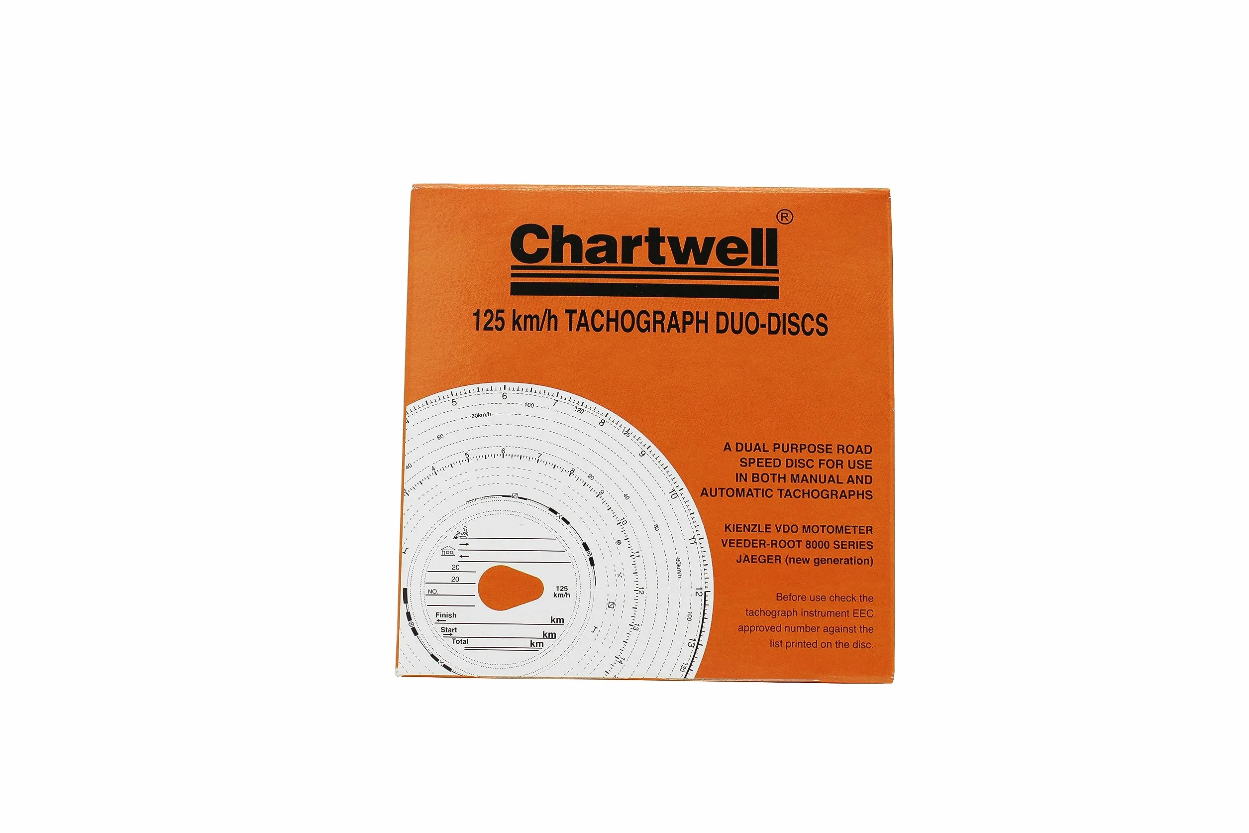 Chartwell, Tachochart Lucas, CK801/1101G, confezione da 100