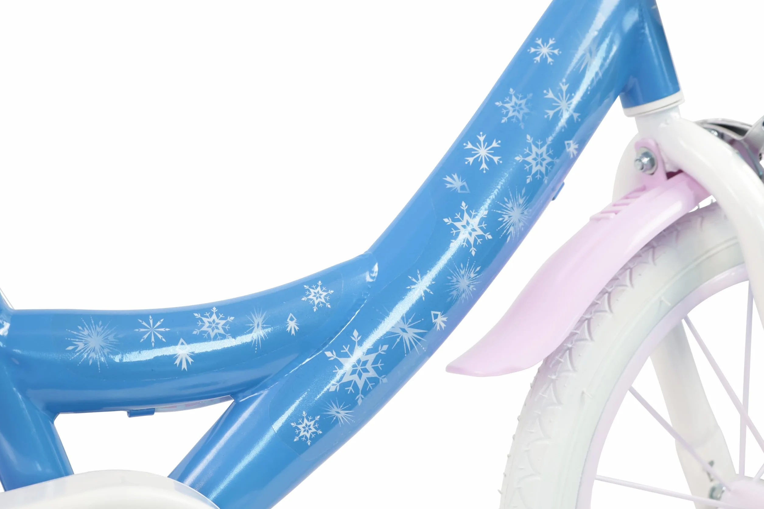 Denver Bicicletta Bambina 16 Pollici Frozen, Rotelle Rimovibili, Freni Caliper, Telaio Acciaio