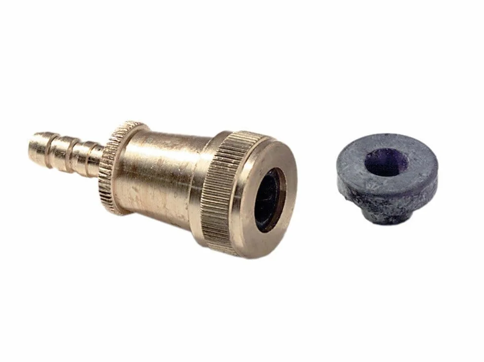Raccordo Pompa Bici Ottone Universale Compatibile Valvola Italiana Francese Tenuta Ermetica Ricambio Gonfiaggio