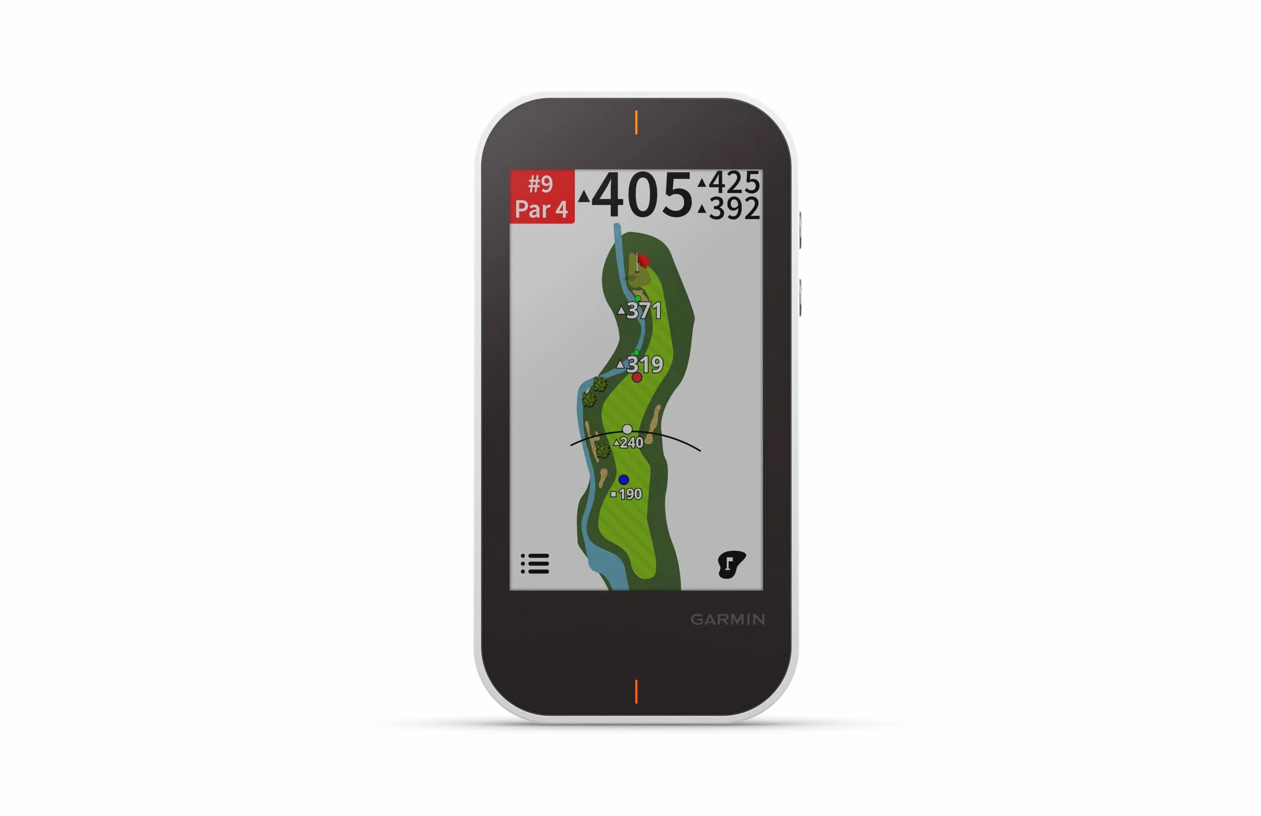 Garmin Approach G80 GPS da Golf Portatile All-in-one con Monitor di Lancio Integrato Touch Screen 3,5" Nero/Bianco