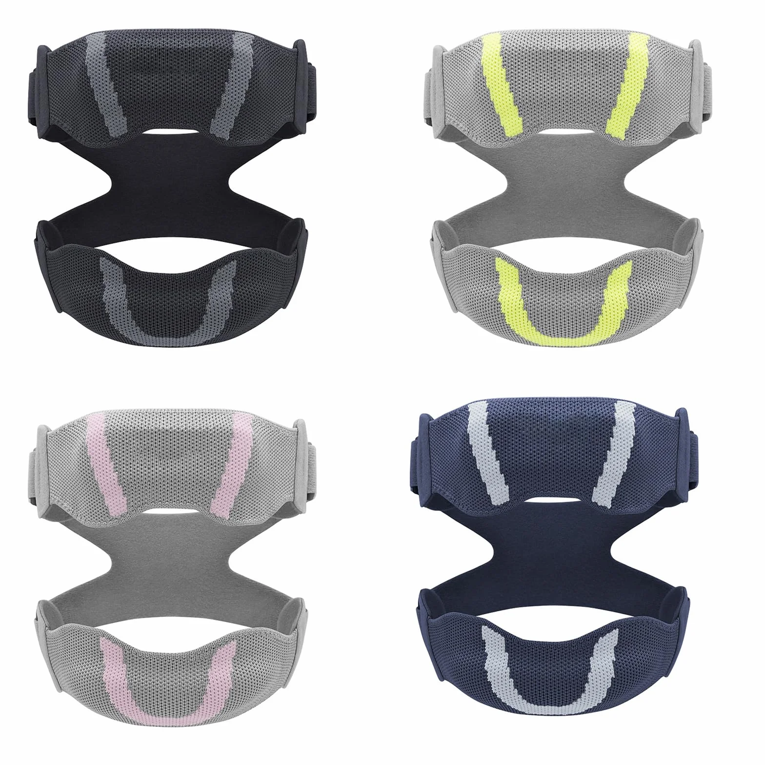 Stabilizzatori Ginocchio Doppie Compressione Cuscinetti Silicone Atletico Protezioni Cinghia Brace