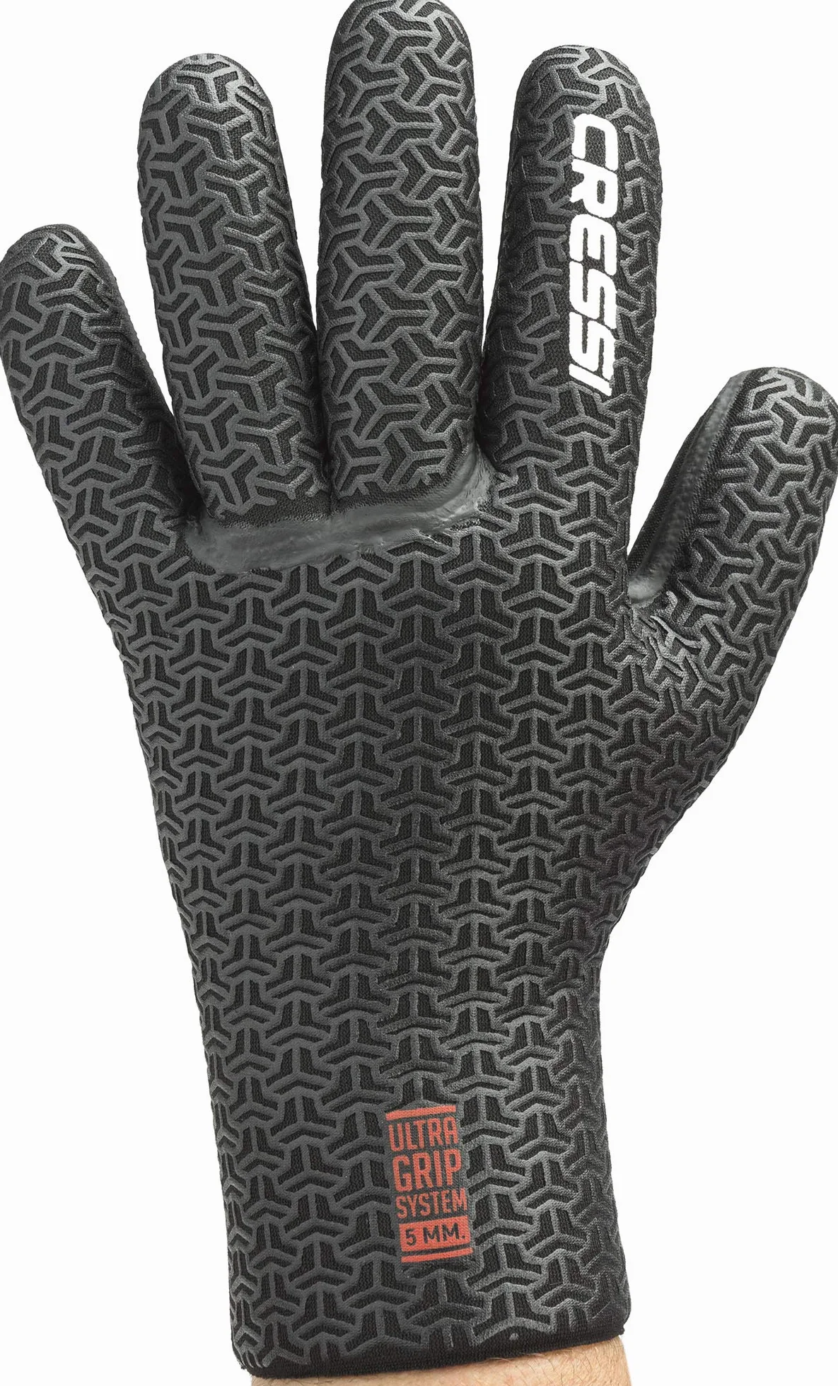 Cressi Gotland Liquid Seal 3/5mm Guanti Immersione con Cuciture Sigillate da Strato Polimero, Neoprene Grigio Scuro 3 o 5mm, Unisex Adulto