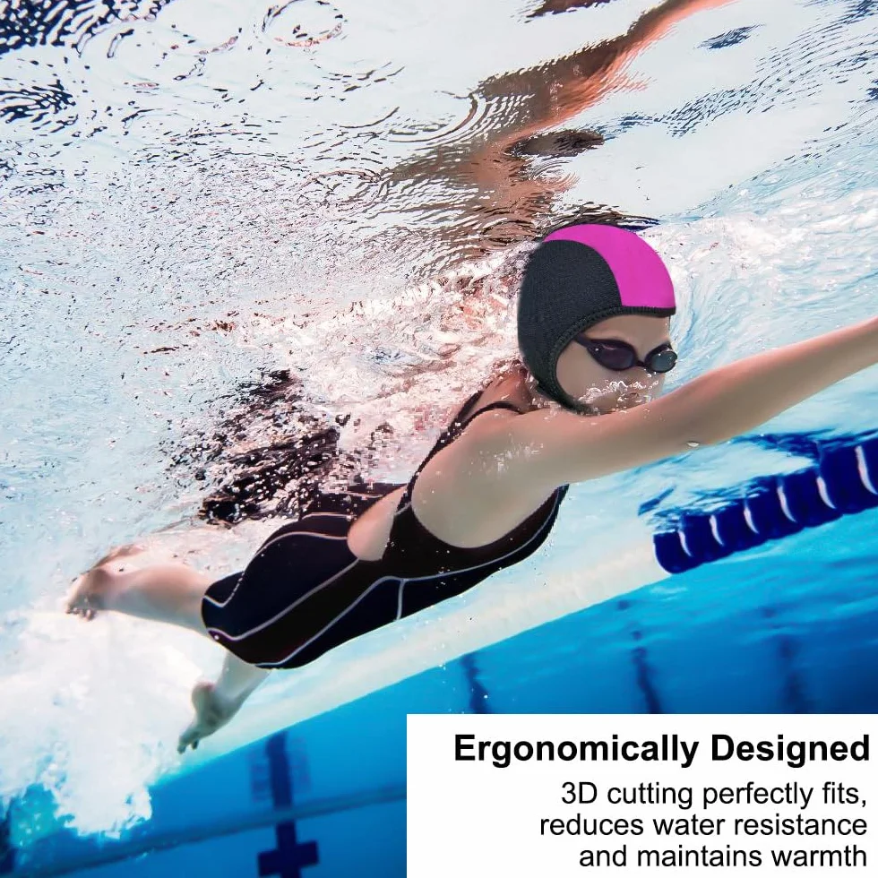 Cappuccio da Sub in Neoprene Regolabile per Sport Acquatici