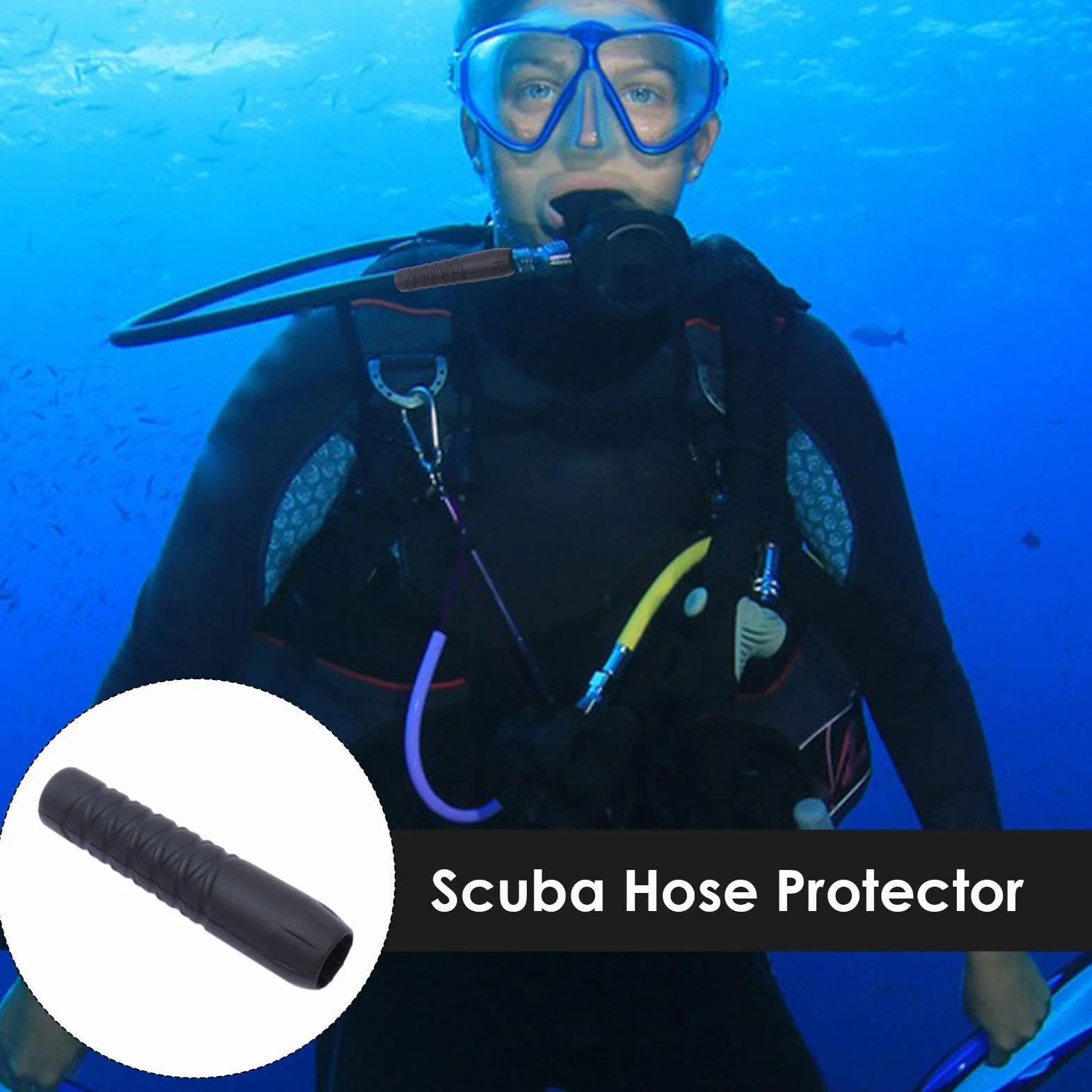 Protezione Per Tubo Regolatore Per Immersione - Copri Tubo A Bassa Pressione, Attrezzatura Subacquea