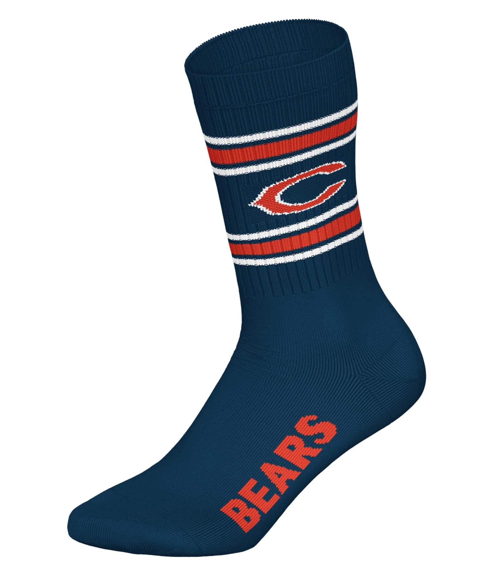 NFL Chicago Bears 3pk Crew Socks Calzini sportivi Unisex Adulto