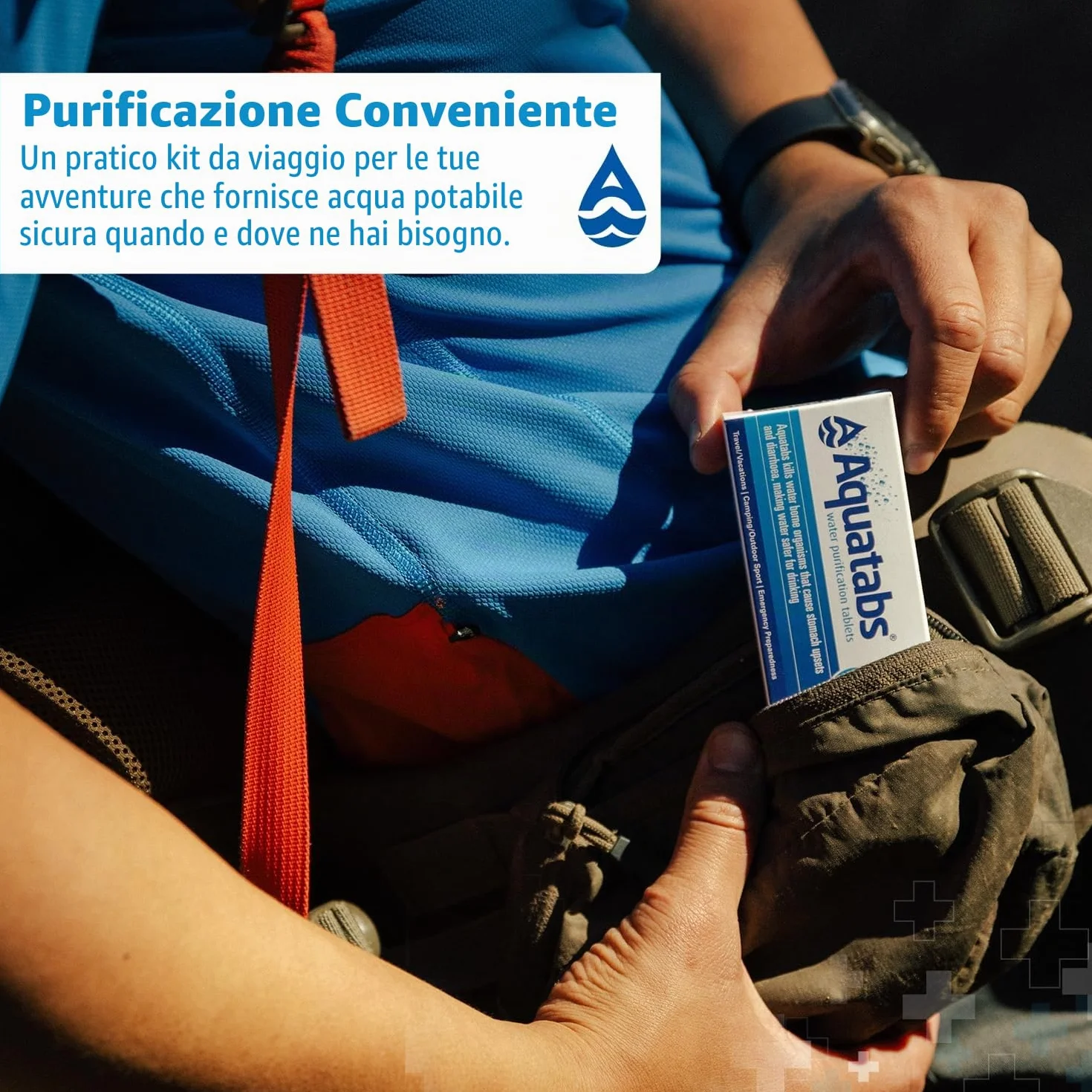 Martinez Albainox Aquatabs 50 Pastiglie Purificare Acqua Trekking