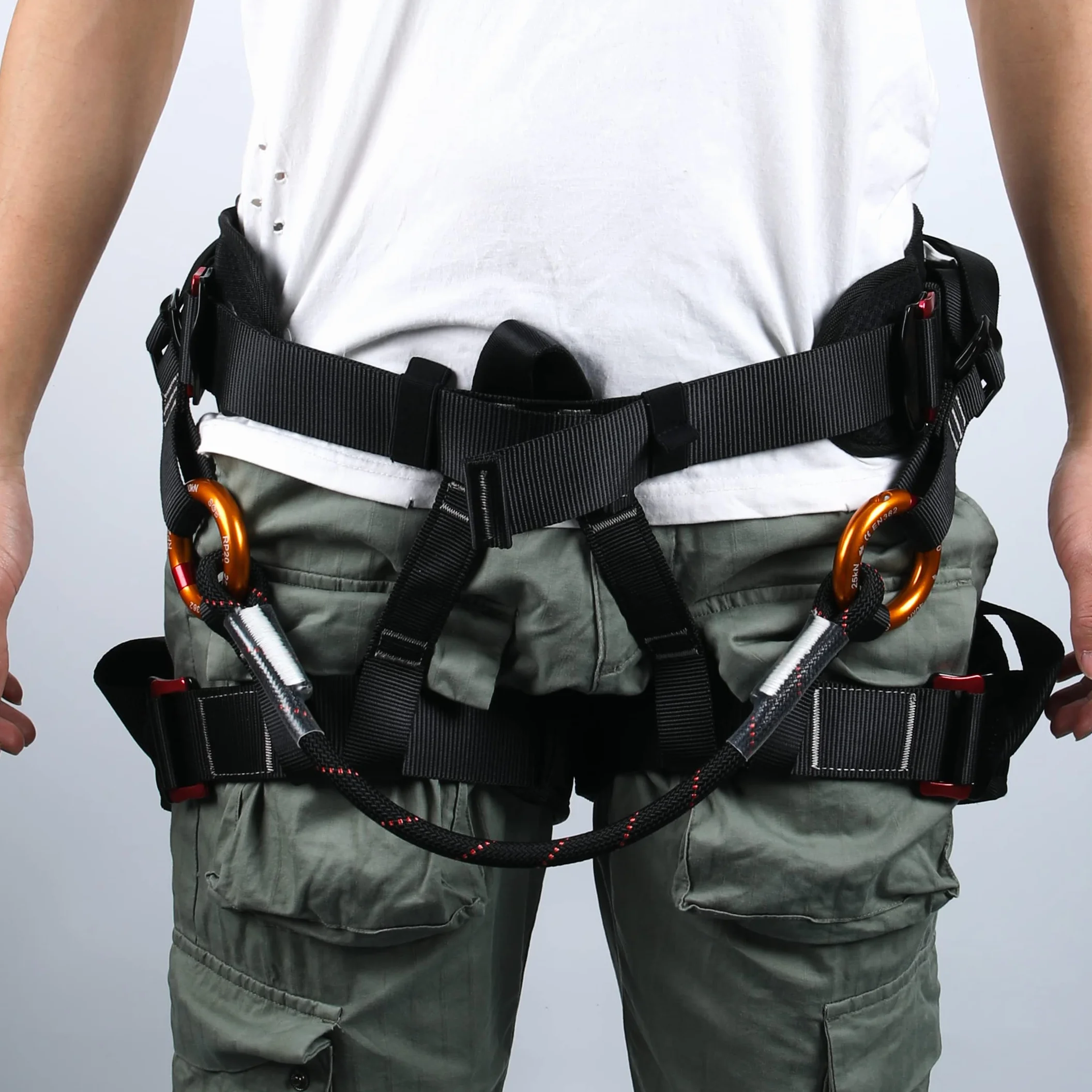 SOB Imbracatura Anticaduta Arrampicata Regolabile Certificato CE