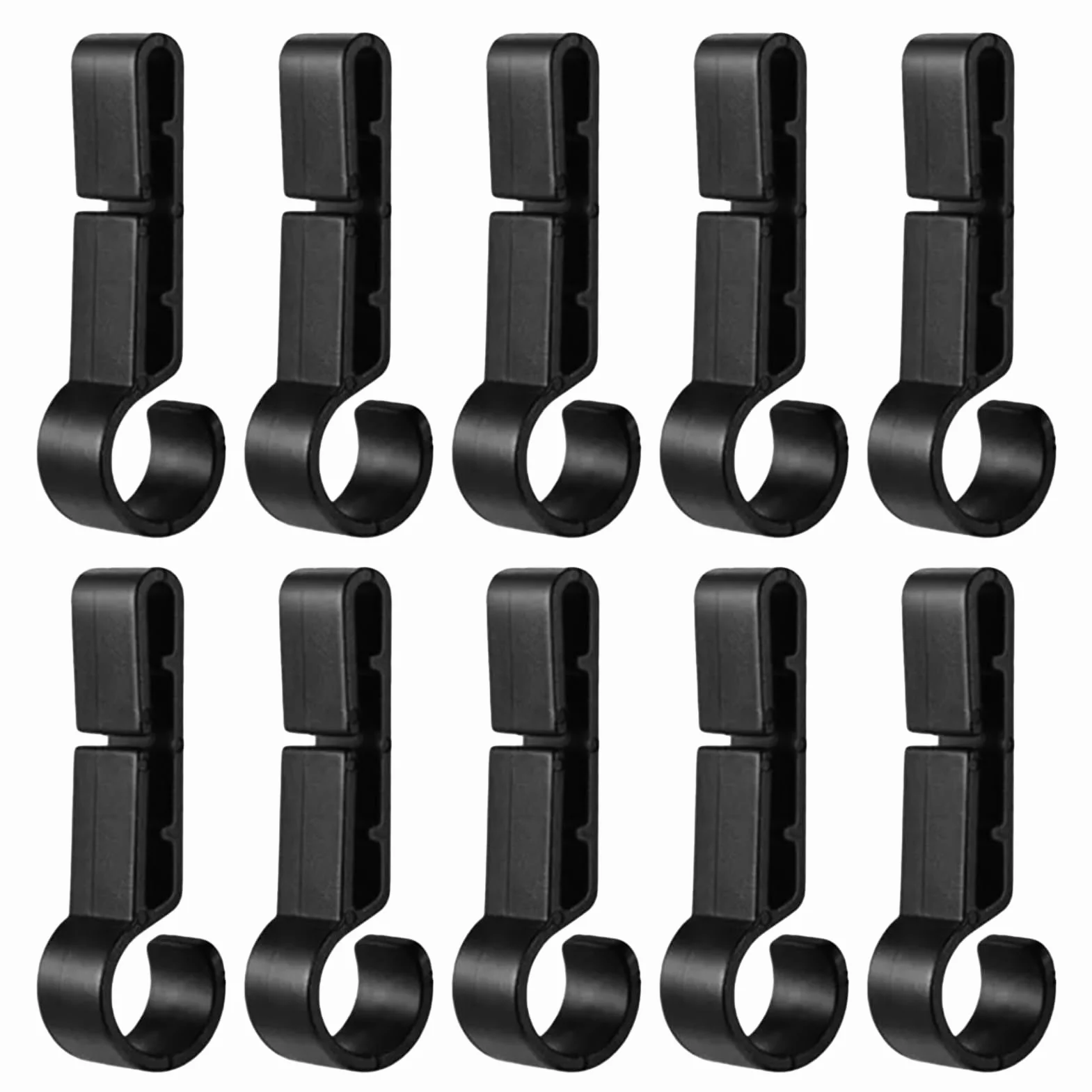 Clip Per Lampade Frontali Da Caschetto Set Ganci Sicuri Attacco Morsetto Casco Duro Manutenzione Costruzioni Lavoro Industriale