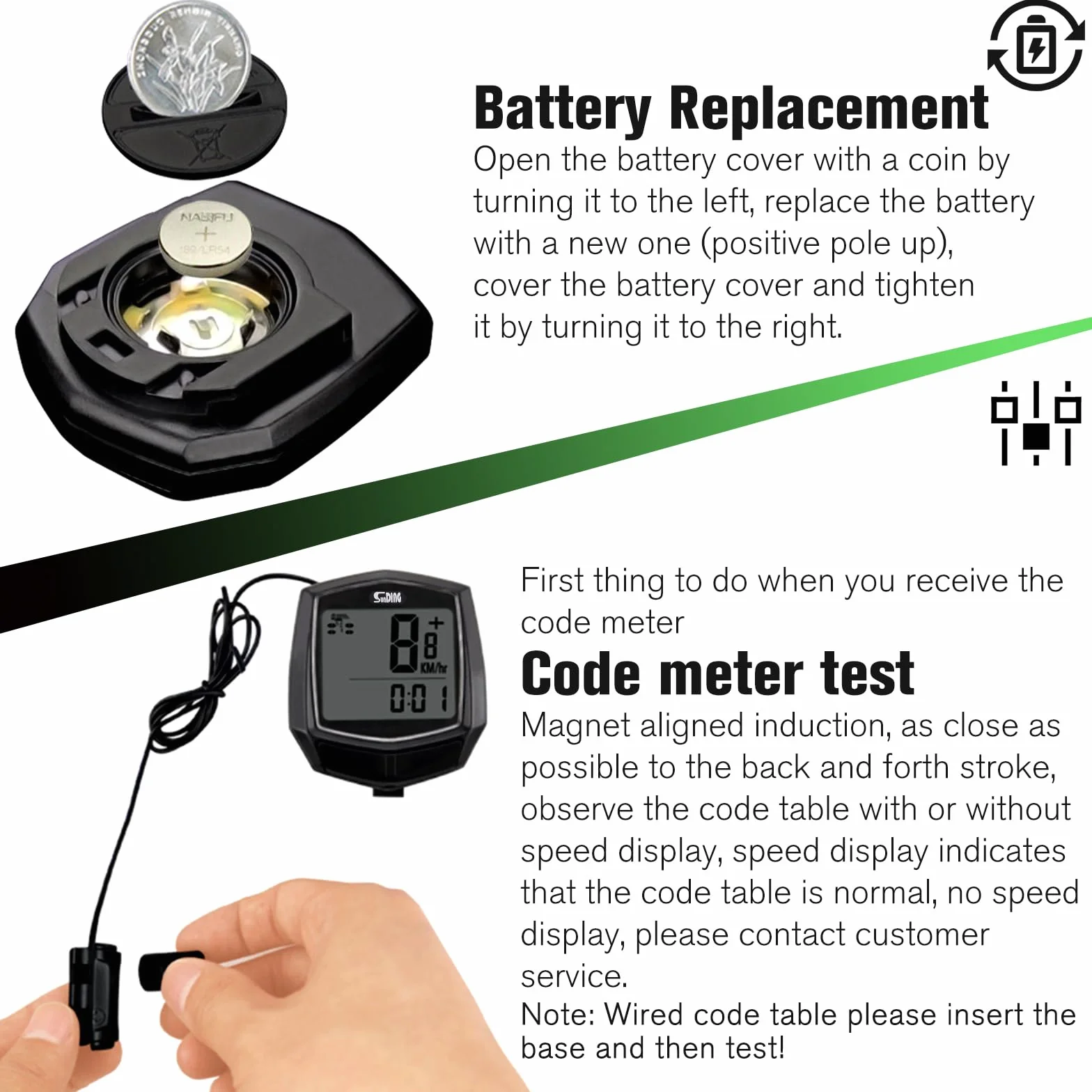 Tachimetro Computer Digitale per Bicicletta IP54 Impermeabile Display LCD HD Retroilluminato
