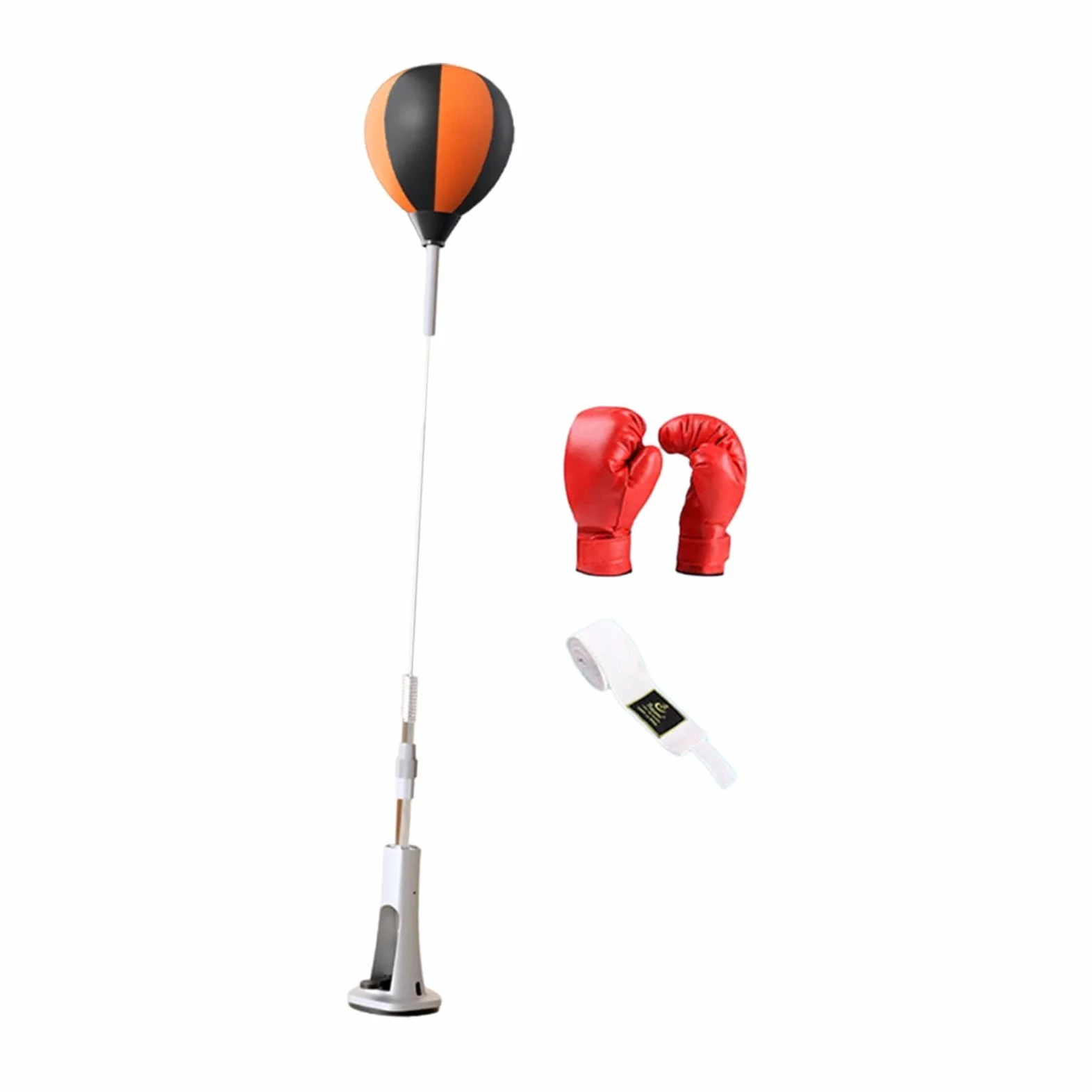 Boxe Reaction Ball Boxe Speed Bag Ventosa Base Boxe Punching Bag con Supporto per Palestra Domestica, Fitness, Esercizio, MMA