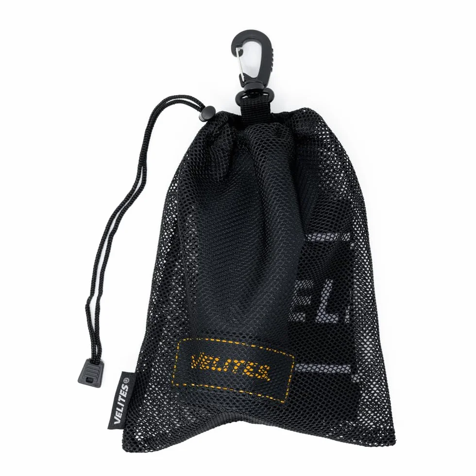 Velites Paracalli ufficiali CrossFit Games Quad Ultra - Polsini e borsa inclusi per Trazioni, Muscle-up, Toes to Bar