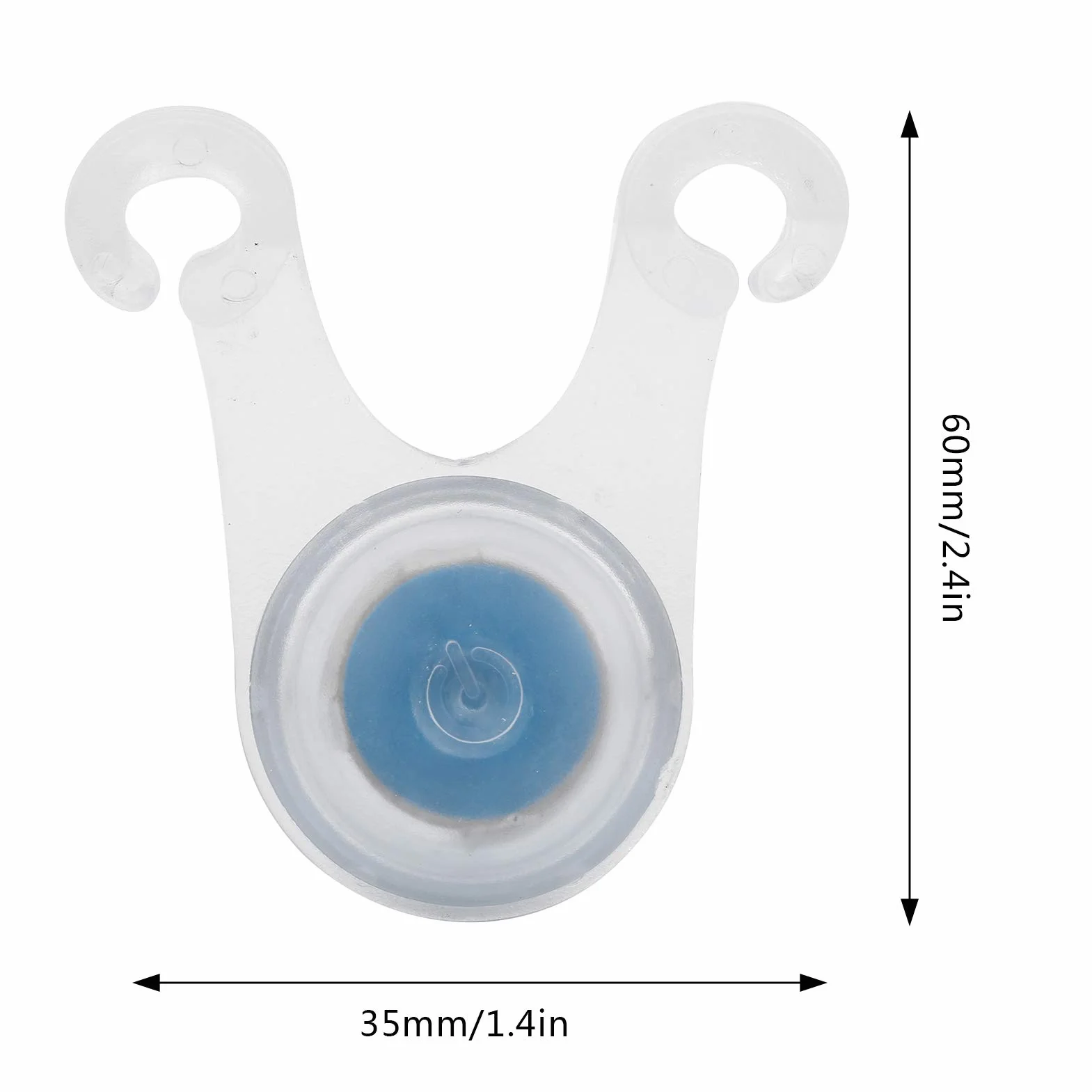 Keenso Corda da Campeggio LED 10pcs Luci di Avvertimento in Silicone per Esterni