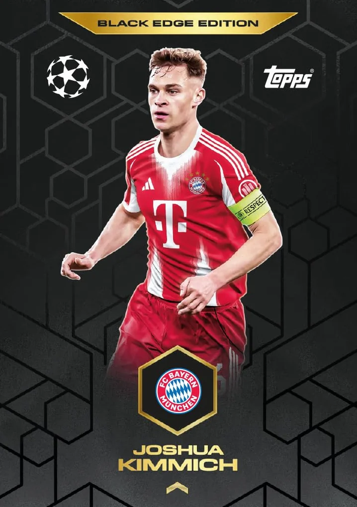 Topps UCC Match Attax 2025/26 Mini Tin Global Goalscorers 28 carte Star Boy LE 3 carte Worldies LE