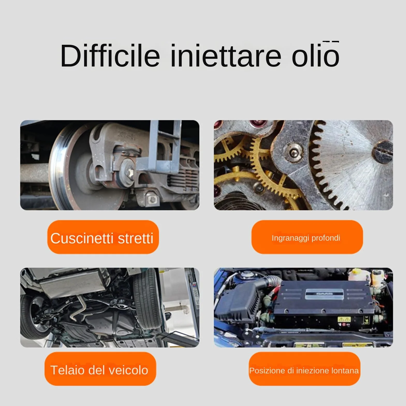 Tubo Di Estensione Per Pistola A Grasso 50 Cm Acciaio Per Escavatore Carrello Elevatore Trattore