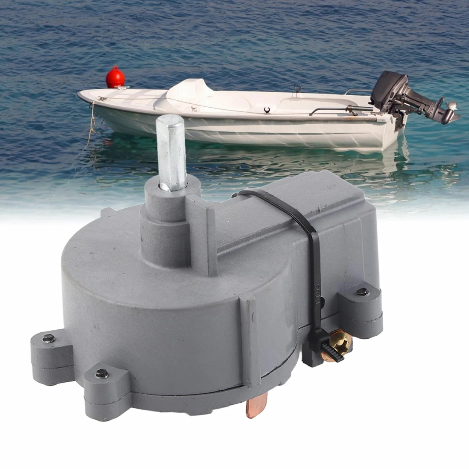 KIMISS Interruttore del Motore per Pesca alla Traina 12V24V Plastica Rame