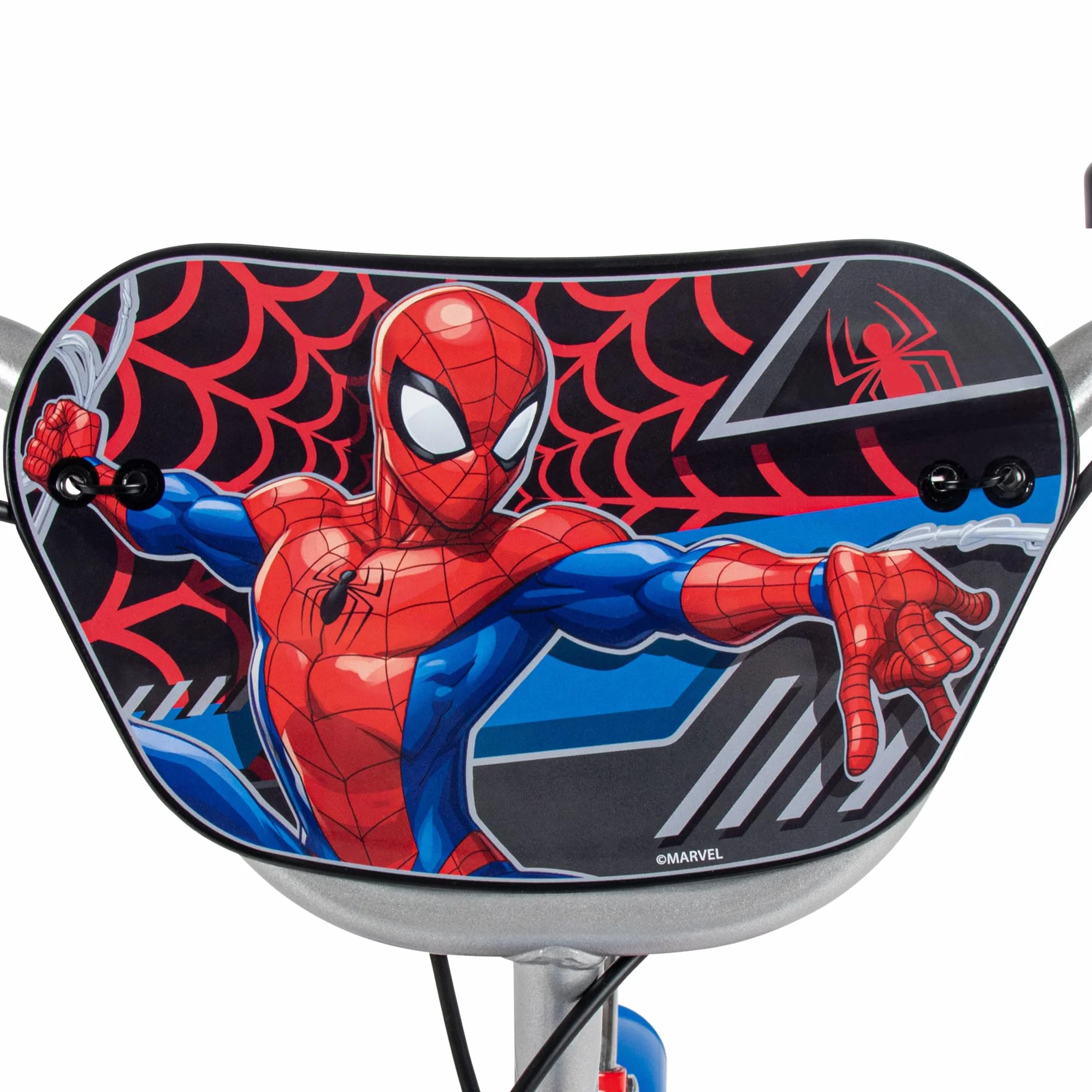 Huffy Spider-Man bicicletta per bambini 12-14 pollici doppio freno stabilizzatori staccabili rosso