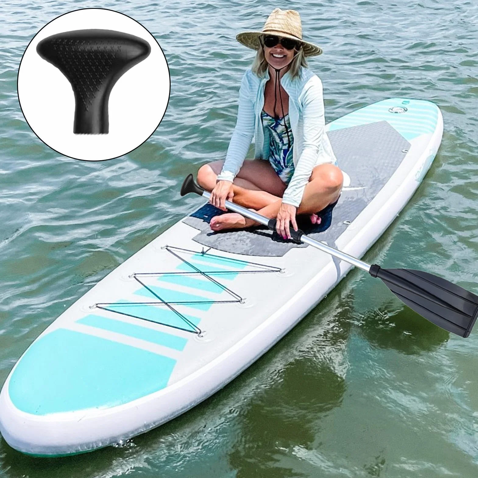 Maniglia a T per Paddle Board in PE Antiscivolo Impugnatura Surf