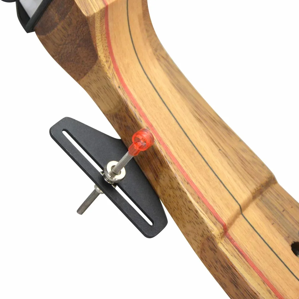 Vista per Arco Ricurvo Acciaio Inossidabile Bow Sight Visione a Pin Singolo