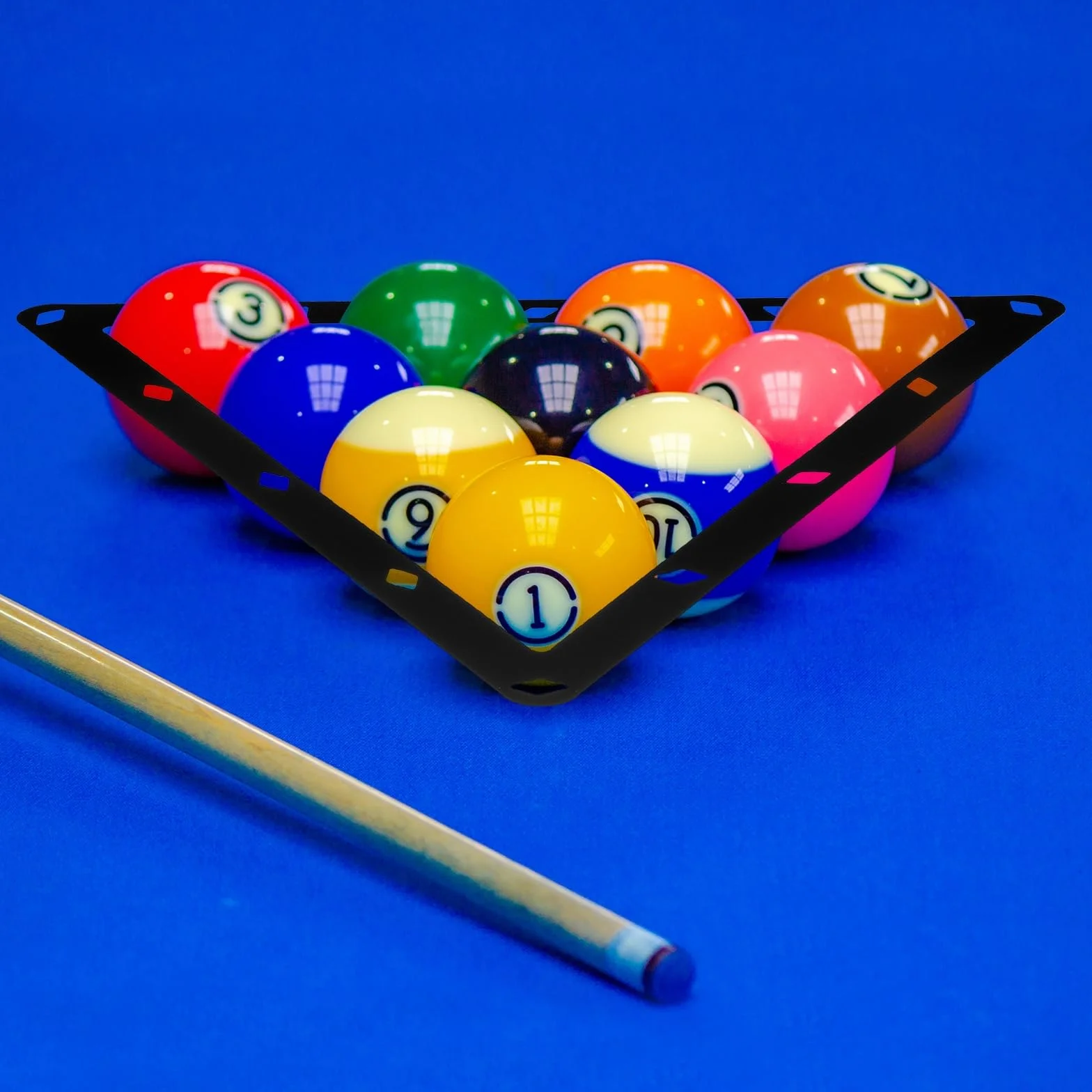 PATIKIL 6 Pz Magic Rack, Combo Pack 8, 9 e 10 Ball, Biliardo Accessori