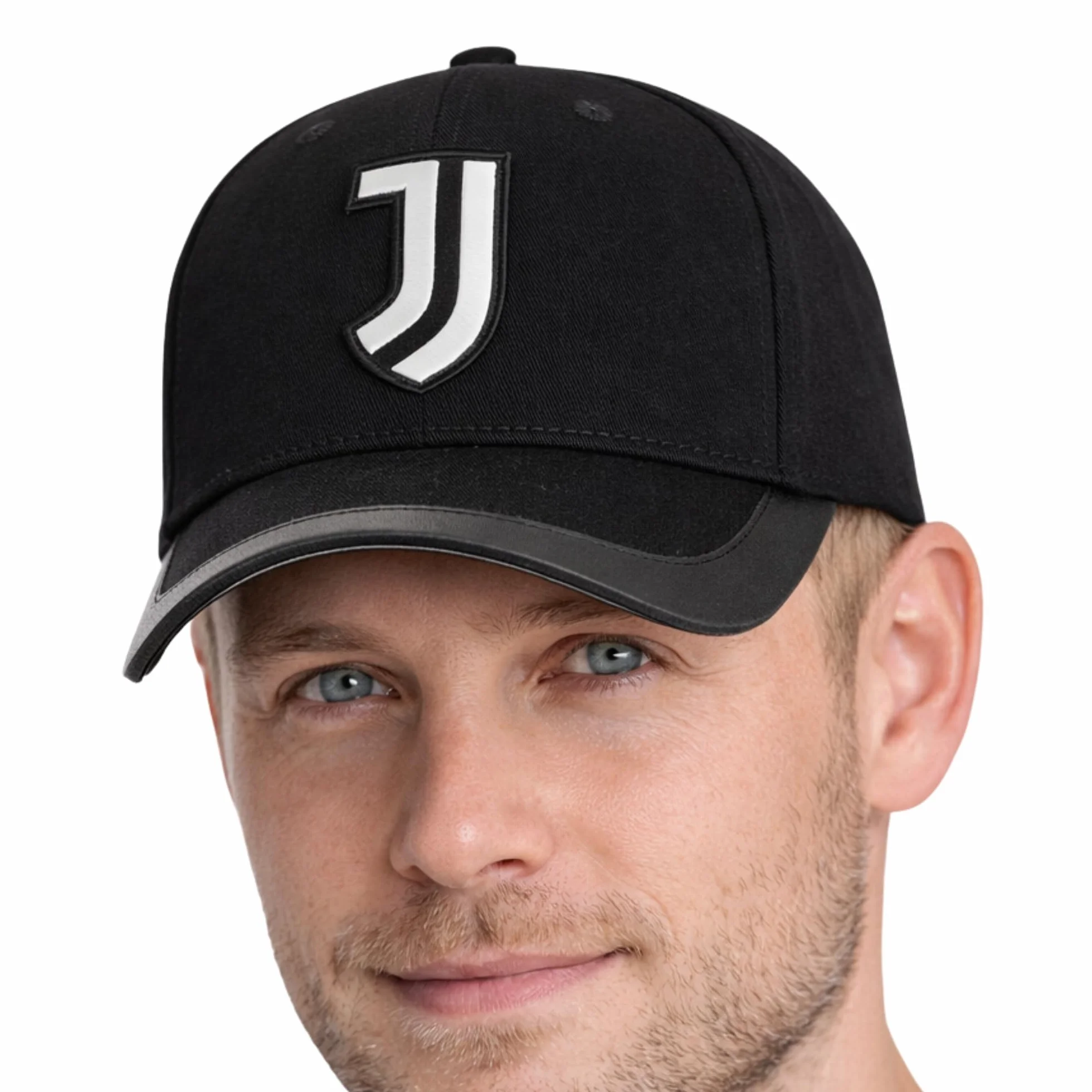 JUVENTUS Cappello Ufficiale Baseball z Visiera Curva Regolabile Licencjonowany