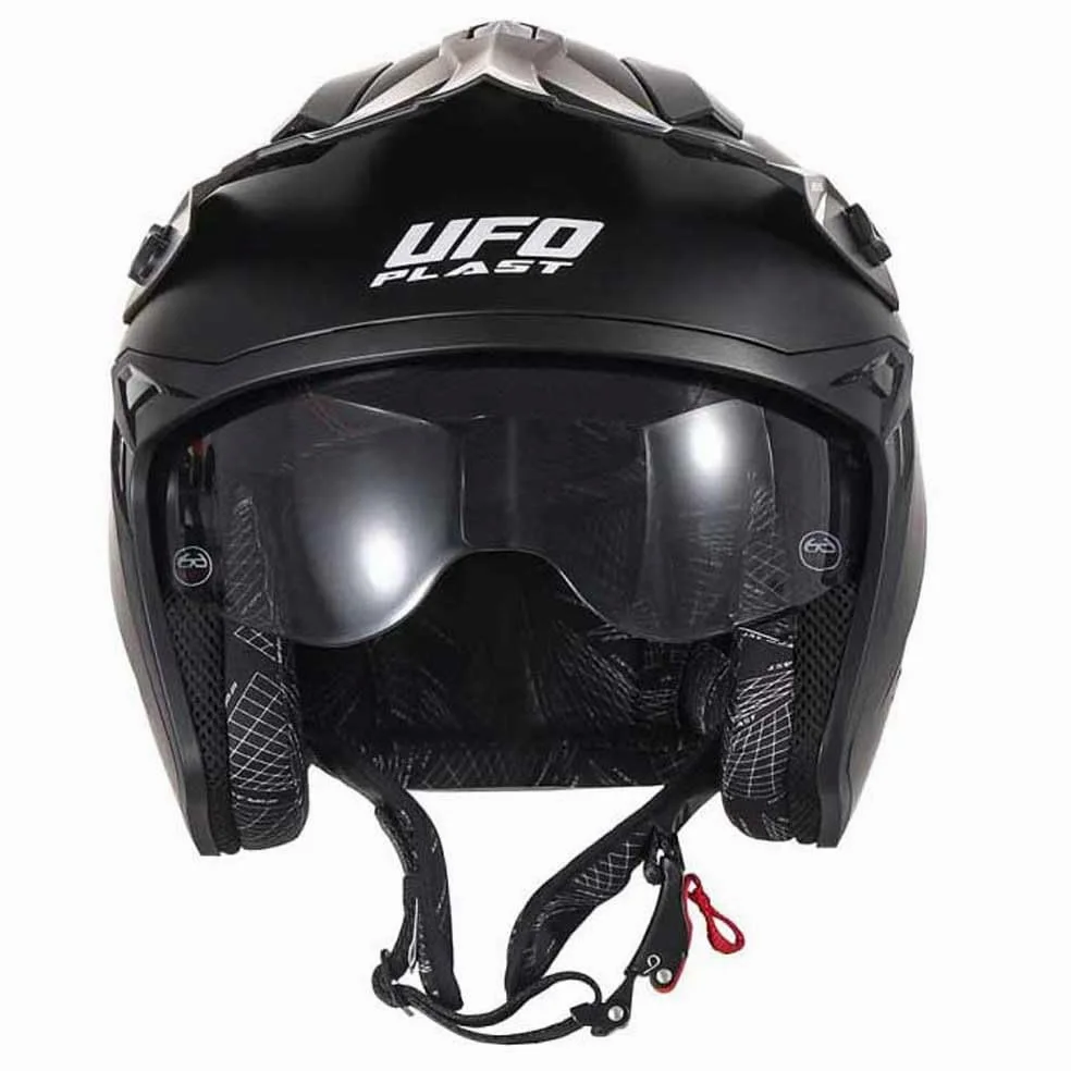 UFO PLAST CASCO SHERATAN JET NERO M