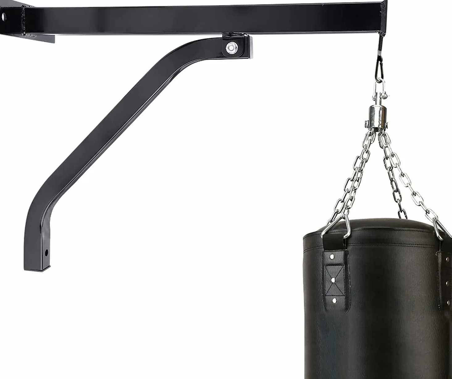 Supporto Sacco da Boxe Muro, Staffa Parete Sacco Boxe, Supporto da Parete per Sacco da Boxe Fino a 100 Kg, Staffa per Sacco Boxe per Supporto a Sospensione Wall Bracket Catena Parete