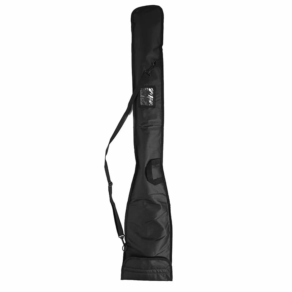 Kayak Paddle Bag 130x26 cm Nylon Nero Portatile Resistente all'usura