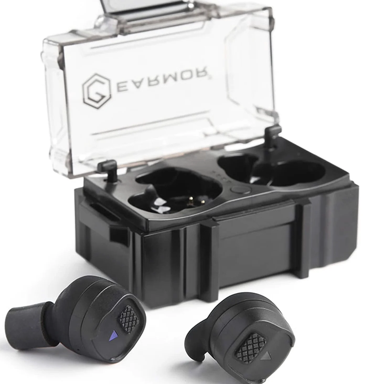 Earmor OPSMEN M20T - Tappi auricolari elettronici per il tiro - NRR 26 dB BT 5.3 Protezione uditiva con cancellazione del rumore attiva per sport di tiro, caccia, campo di tiro di OPSMEN M20T, colore