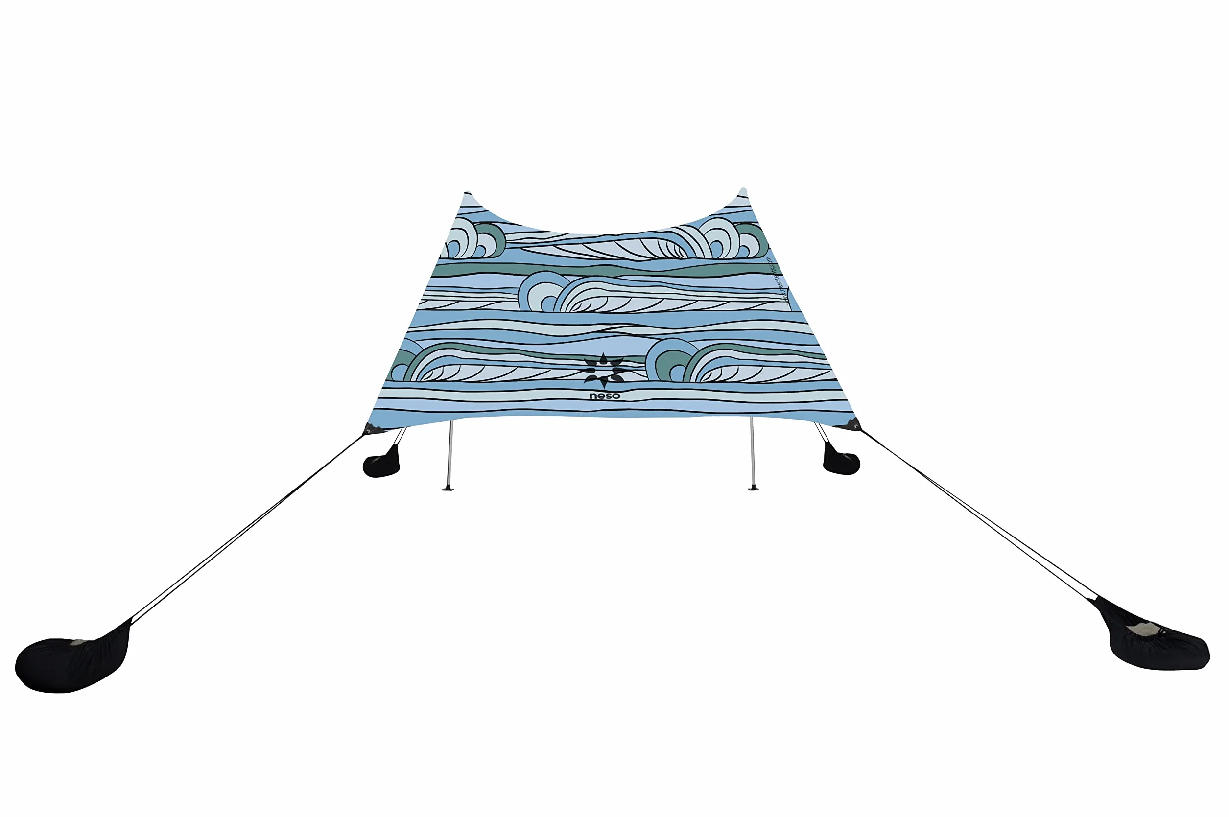 Neso Tenda Grande della Spiaggia Tents, Alta 2,1 Metri, 2,7 m (9 Piedi) x 2,7 m (9 Piedi), Angoli rinforzati e Tasca più Fresca (Color)