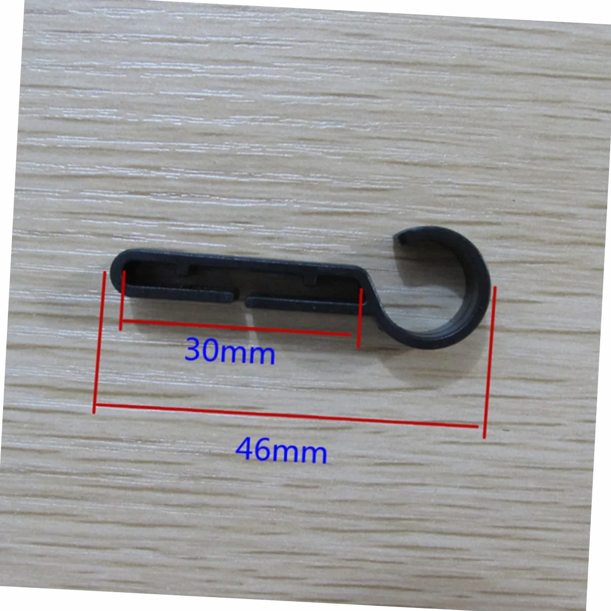 CLISPEED Set Di Fissaggio Per Luci Per Casco Nere Fermagli