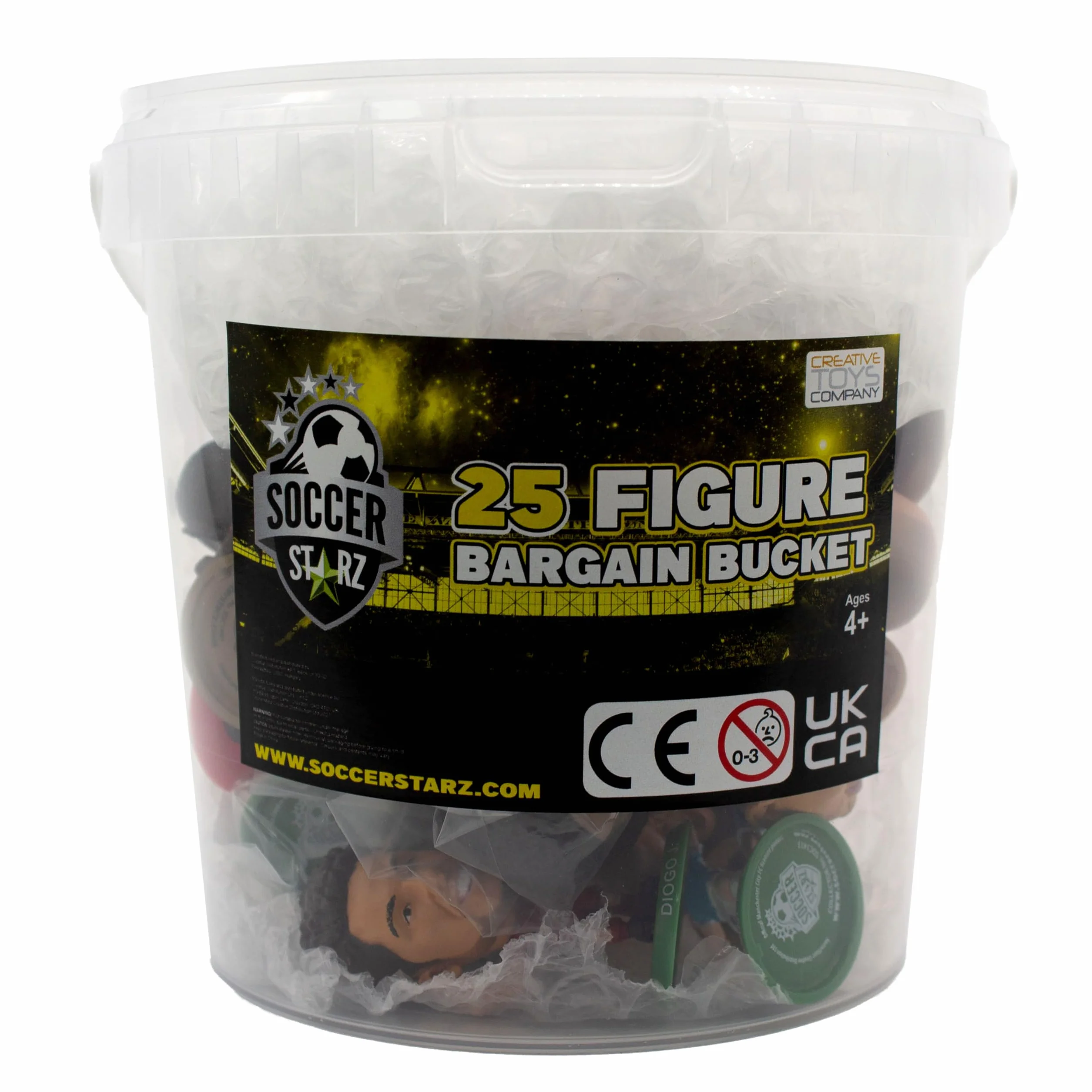 SOCCERSTARZ Football Set di Statuette di calciatori Standard 25 pz.