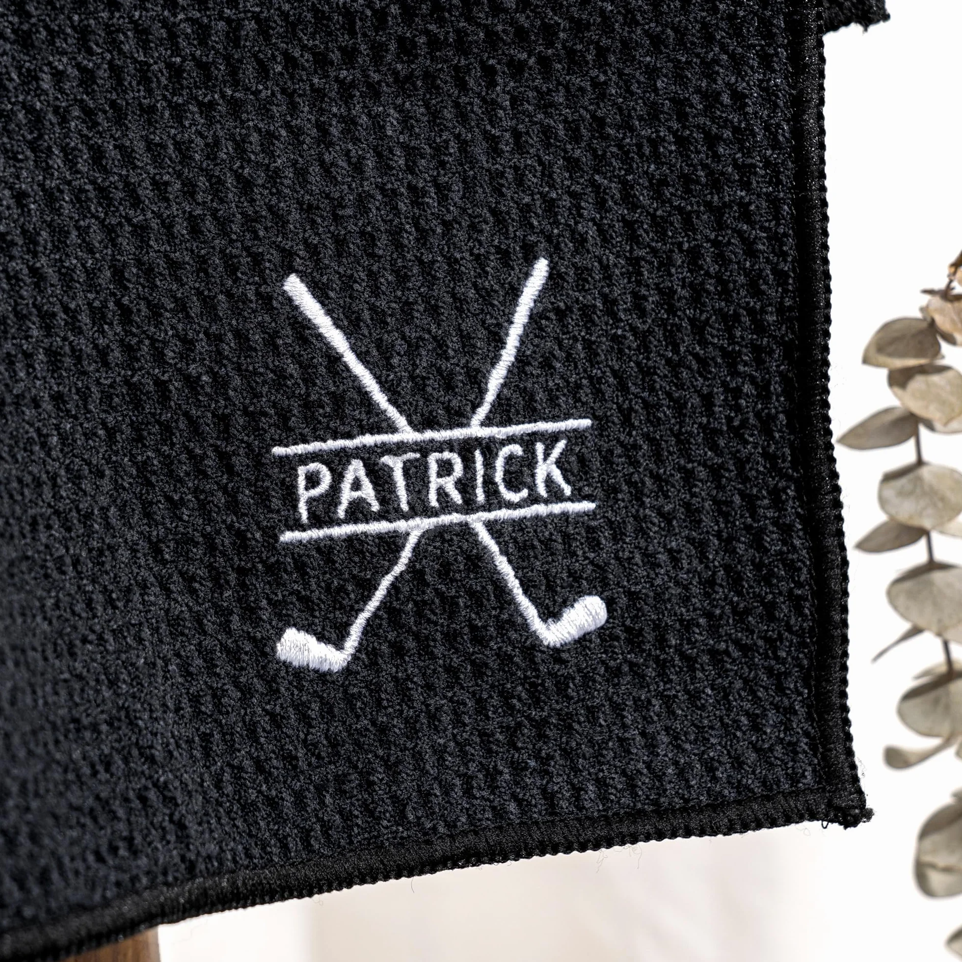 Asciugamano personalizzato da golf regalo Natale uomo donna
