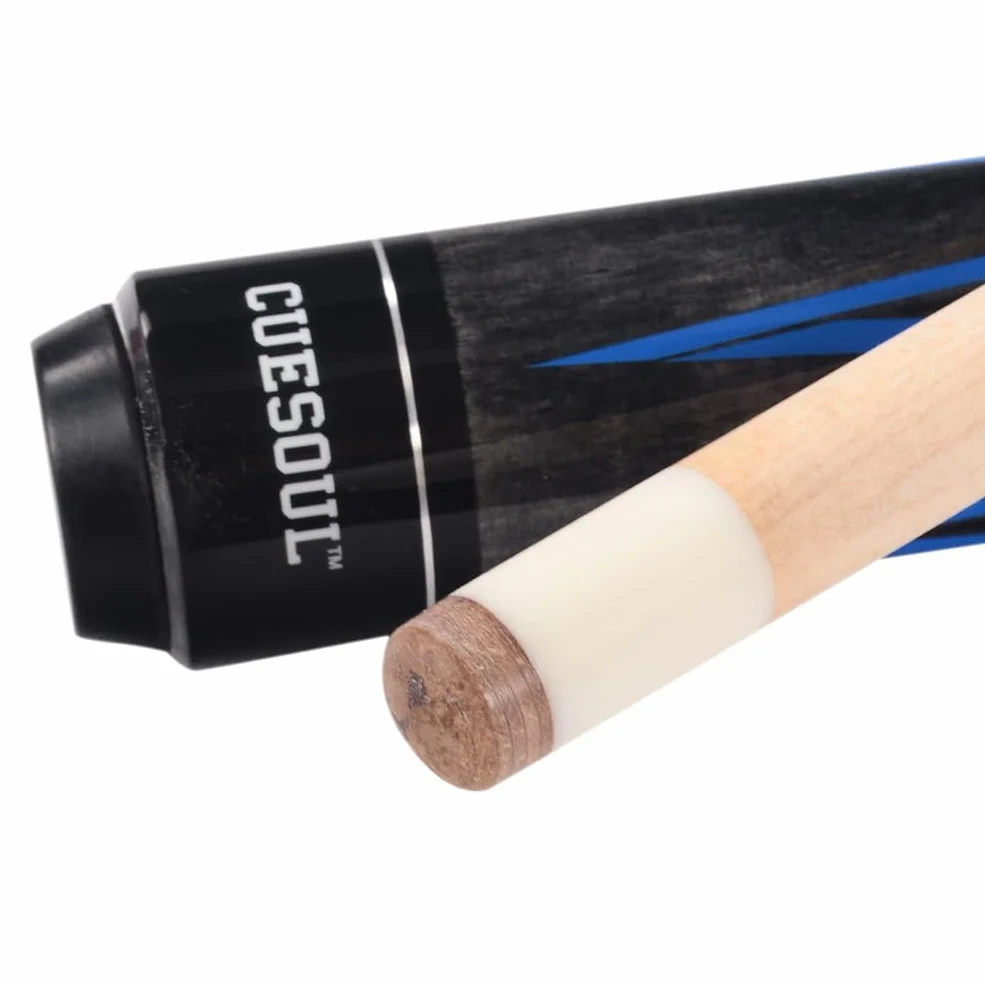 CUESOUL Stecca da Biliardo 58 Pollici 19 Oz 1/2 Snodato Acero