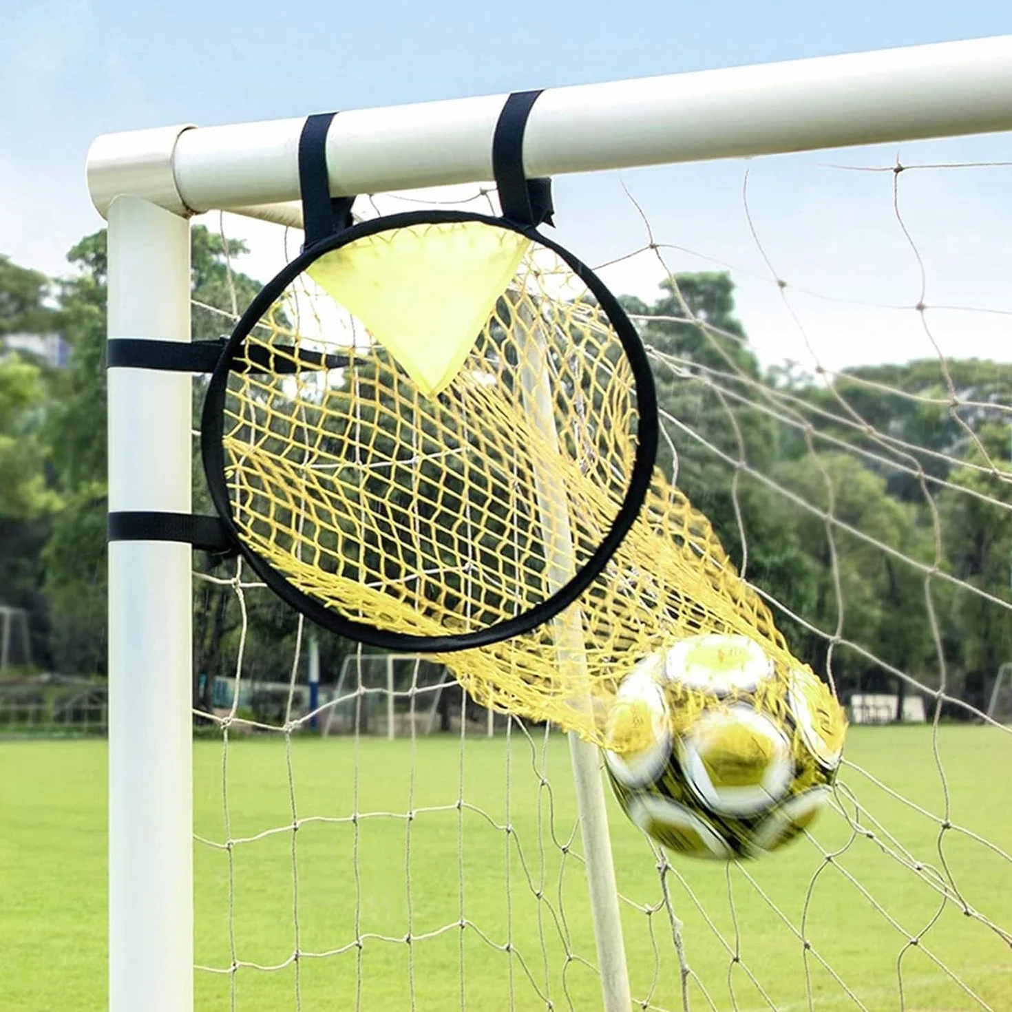 Rete da calcio 45x60 cm con cornice per porta