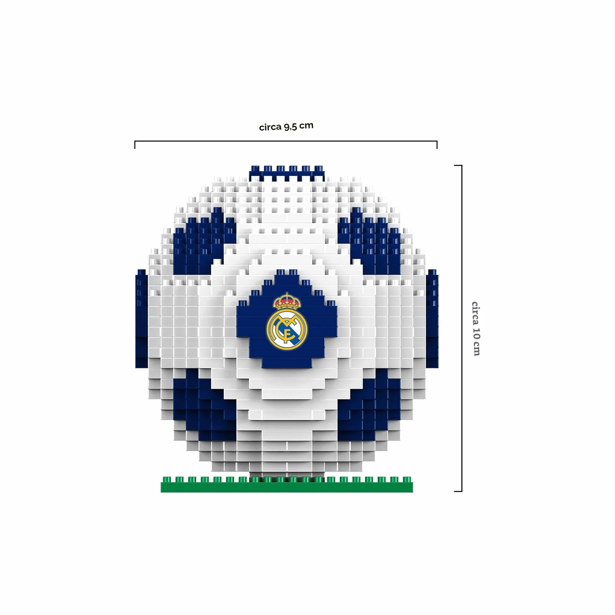 Real Madrid CF BRXLZ 3D FOCO Prodotto con licenza ufficiale