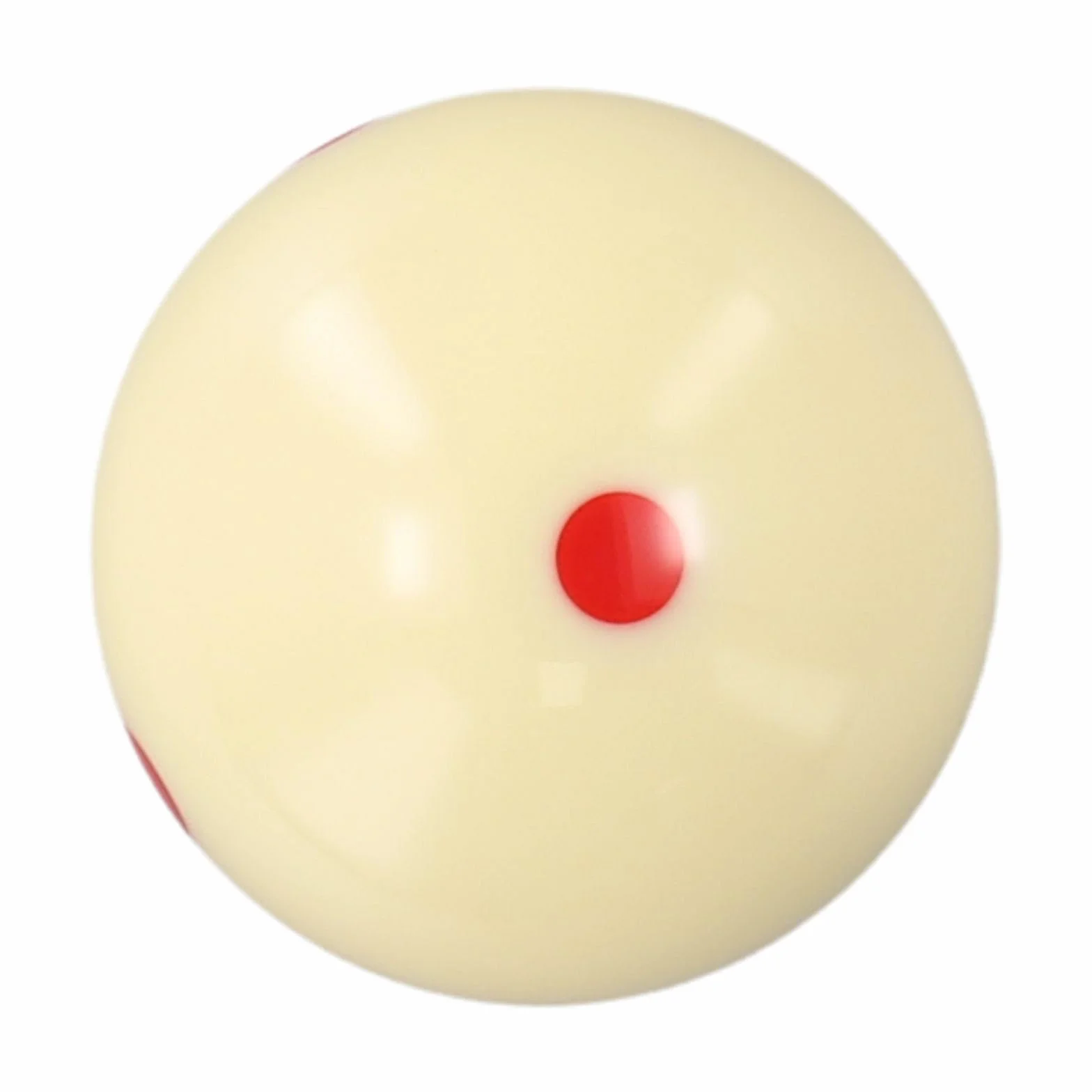 Pallina da allenamento per biliardo, palla rossa 5,7 cm, 6 punti, resina, accessorio per visualizzazione obiettivi