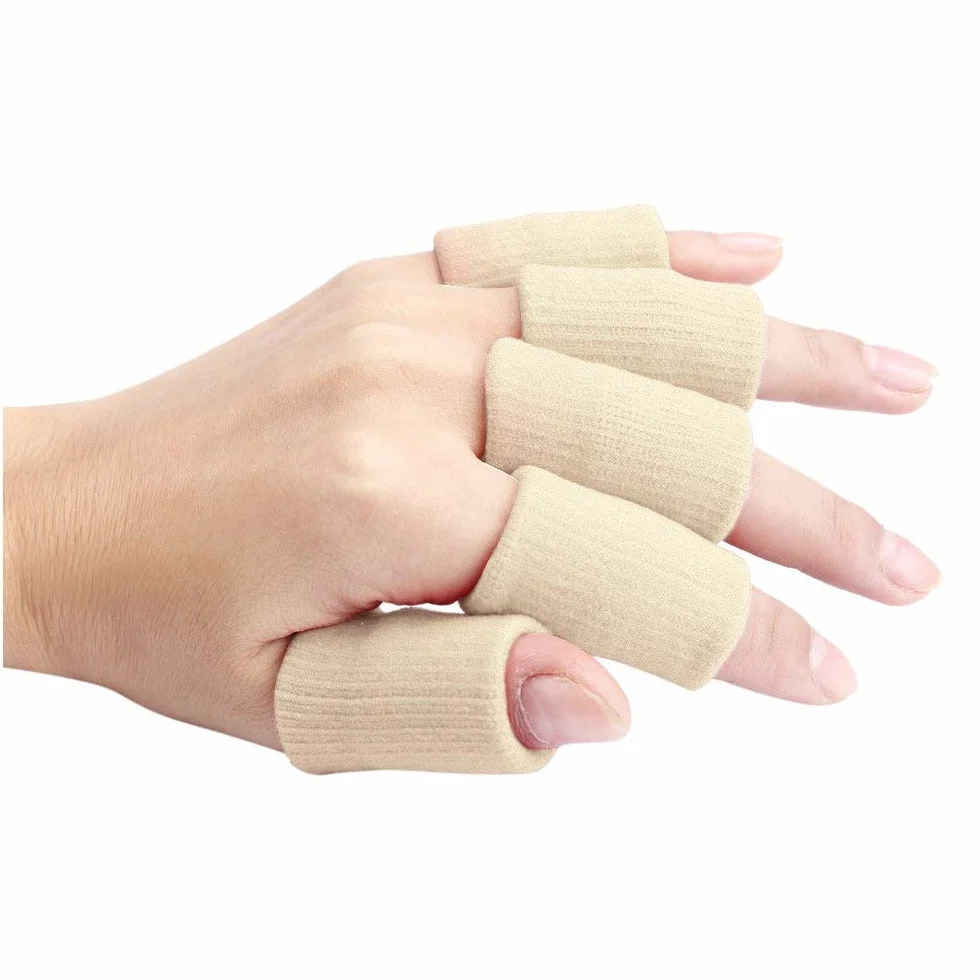 TRIXES guaine proteggi dita riscaldamento muscolare elasticizzate supporto sport