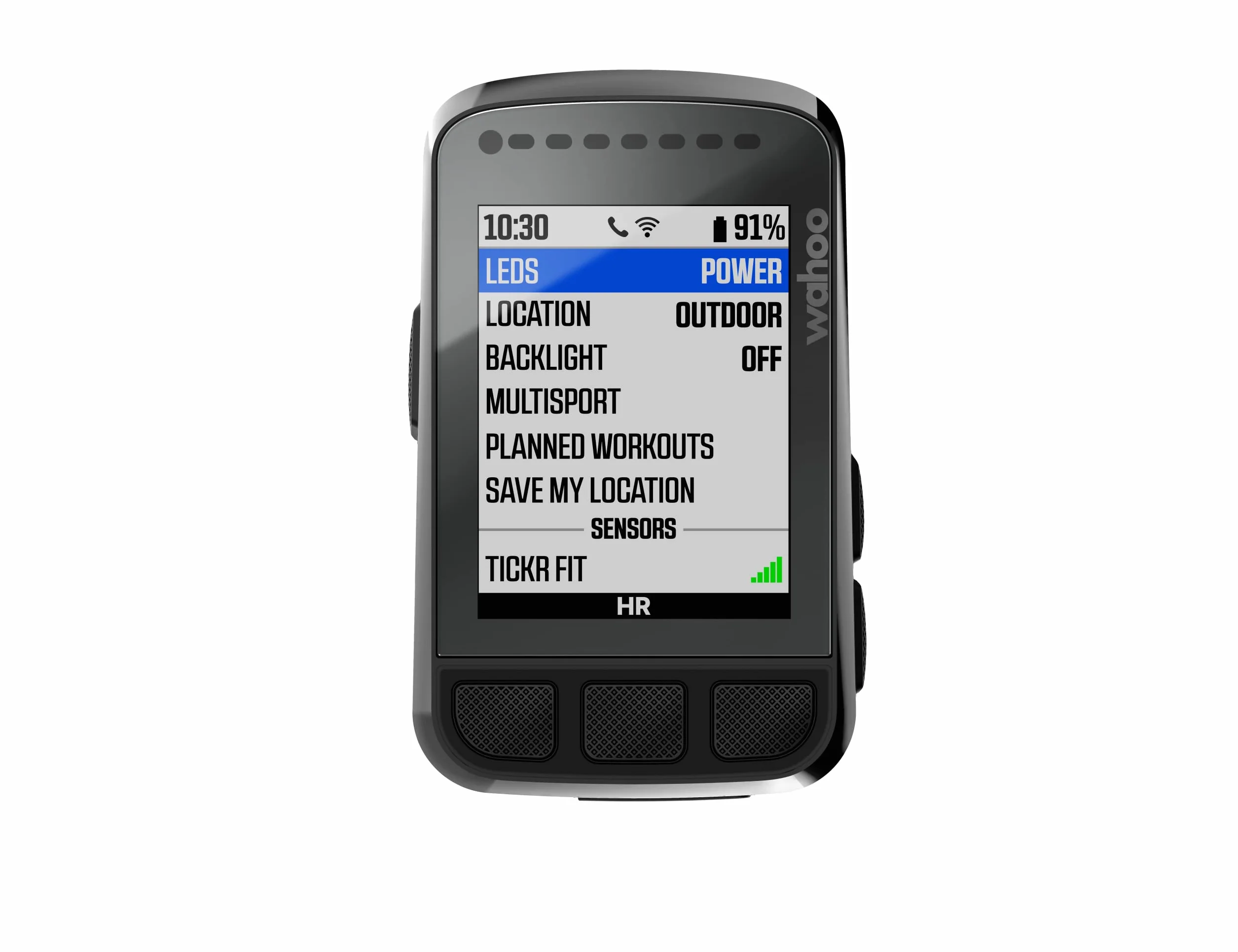 Wahoo Fitness ELEMNT BOLT V2 Bundle, Nero