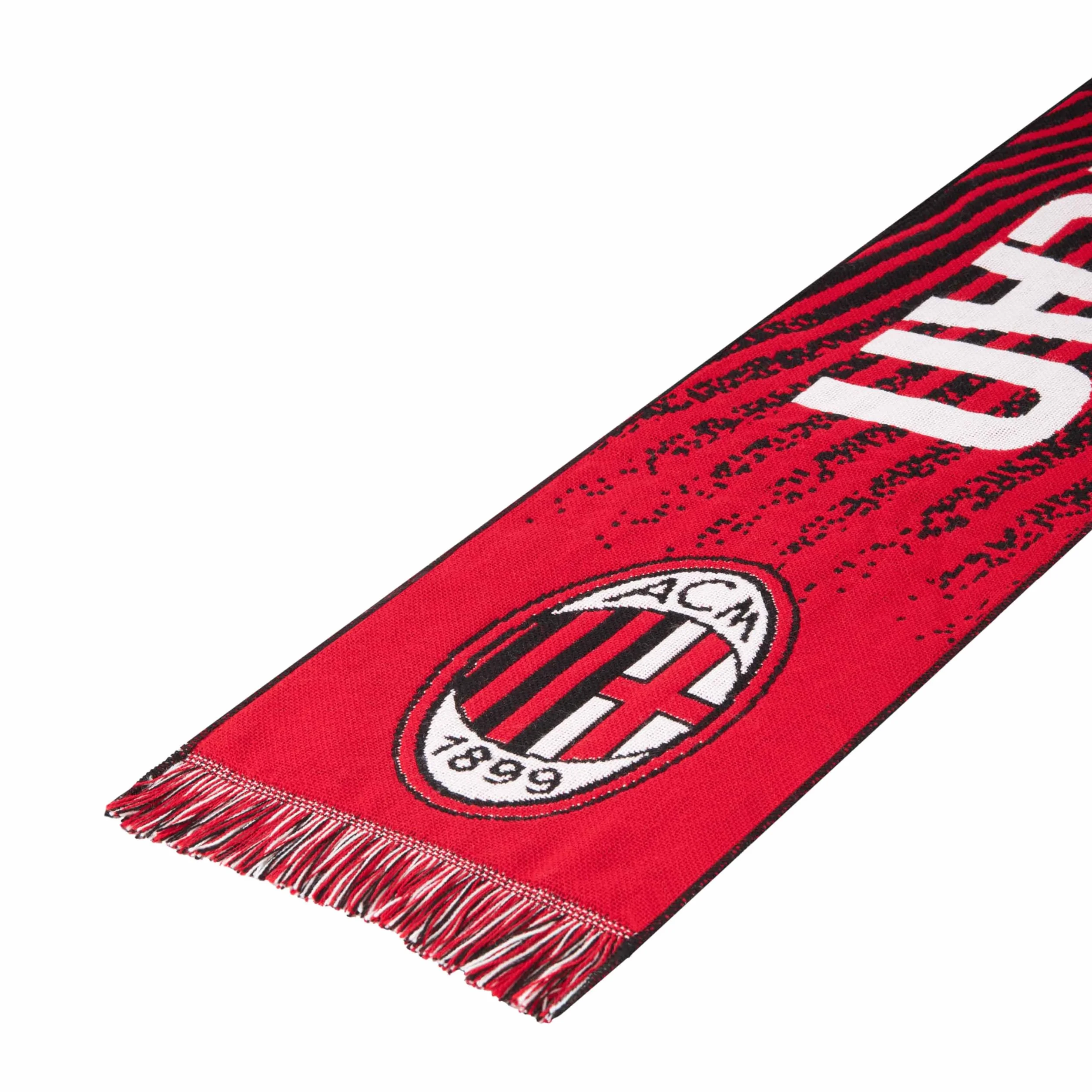 AC Milan Sciarpa Ufficiale Jacquard Acrilico Taglia unica