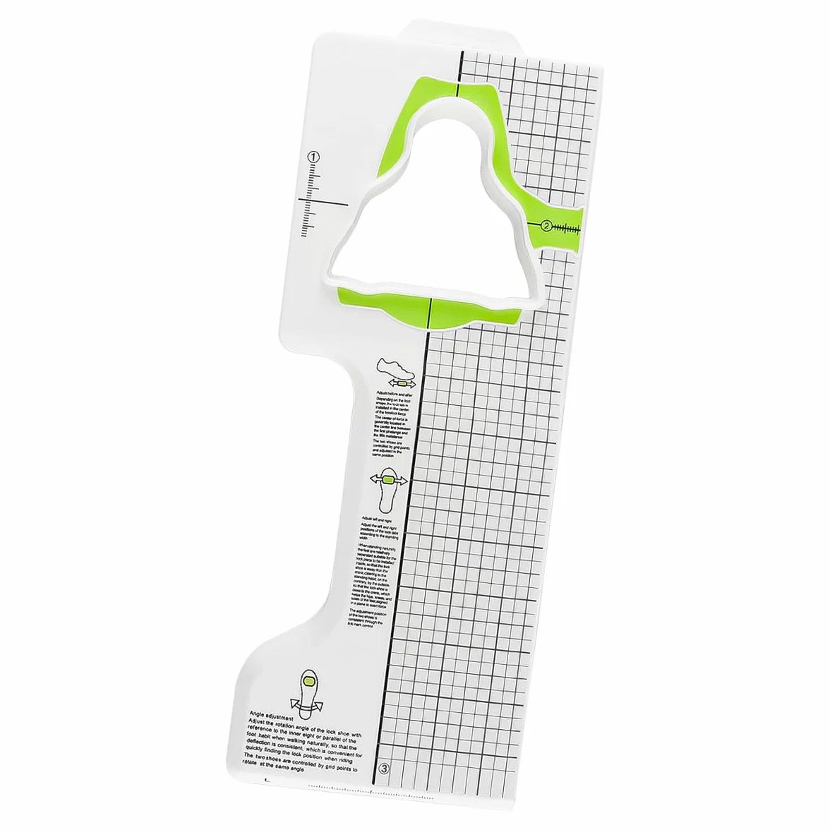 Strumento di regolazione tacchette pedali griglia precisione SPD SL mountain bike ciclismo strada