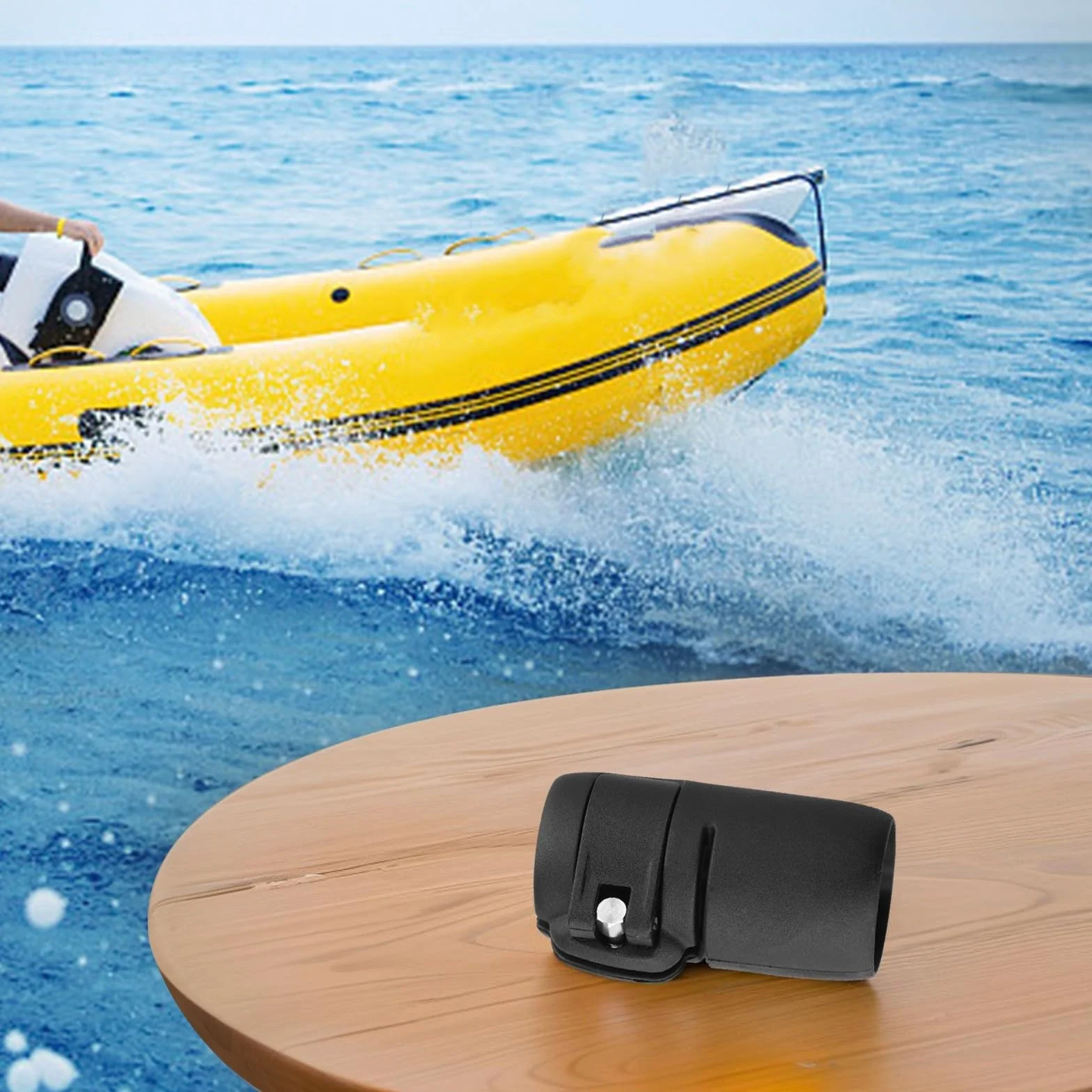 Fibbia a morsetto a sgancio rapido regolabile per albero Sup-Paddle