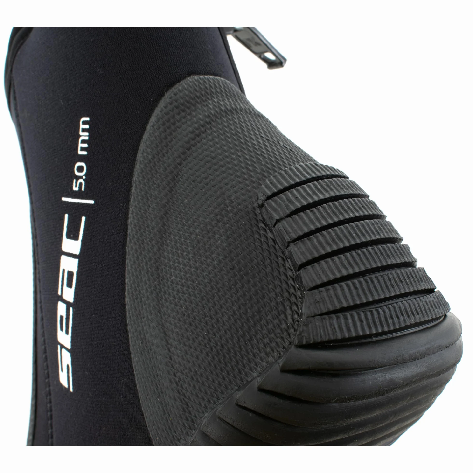 SEAC Calzari da Subacquea in Neoprene 5 mm Suola Semi Rigida Protezioni Tallone Collo del Piede
