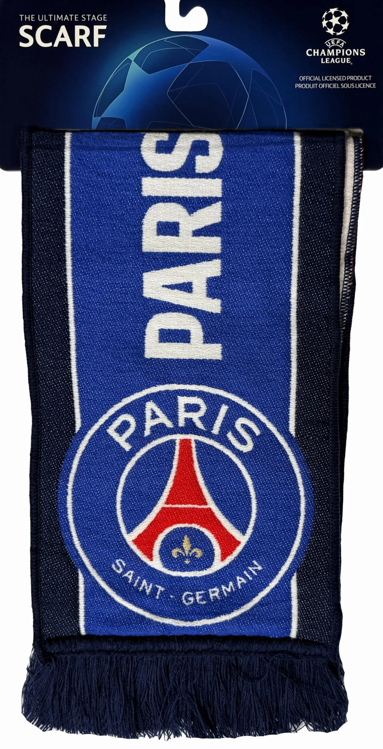 Champions League Sciarpa Finale 2026 Collezione Ufficiale Paris Saint Germain PSG vs ARSENAL