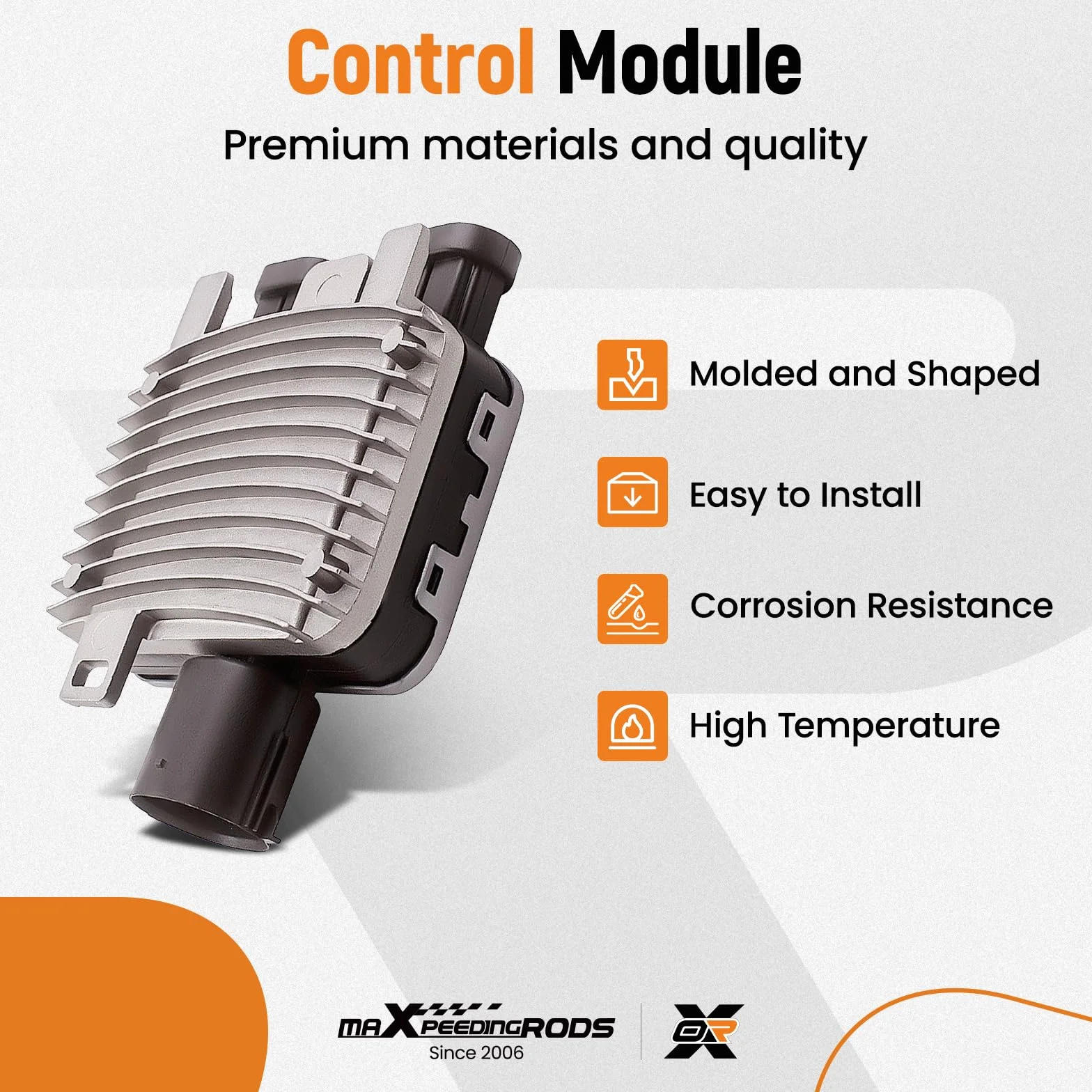 maXpeedingrods Modulo controllo ventola radiatore Land-Rover Freelander2 Range-Rover Evoque Volvo S60 S80 V40 V70 XC60 XC70