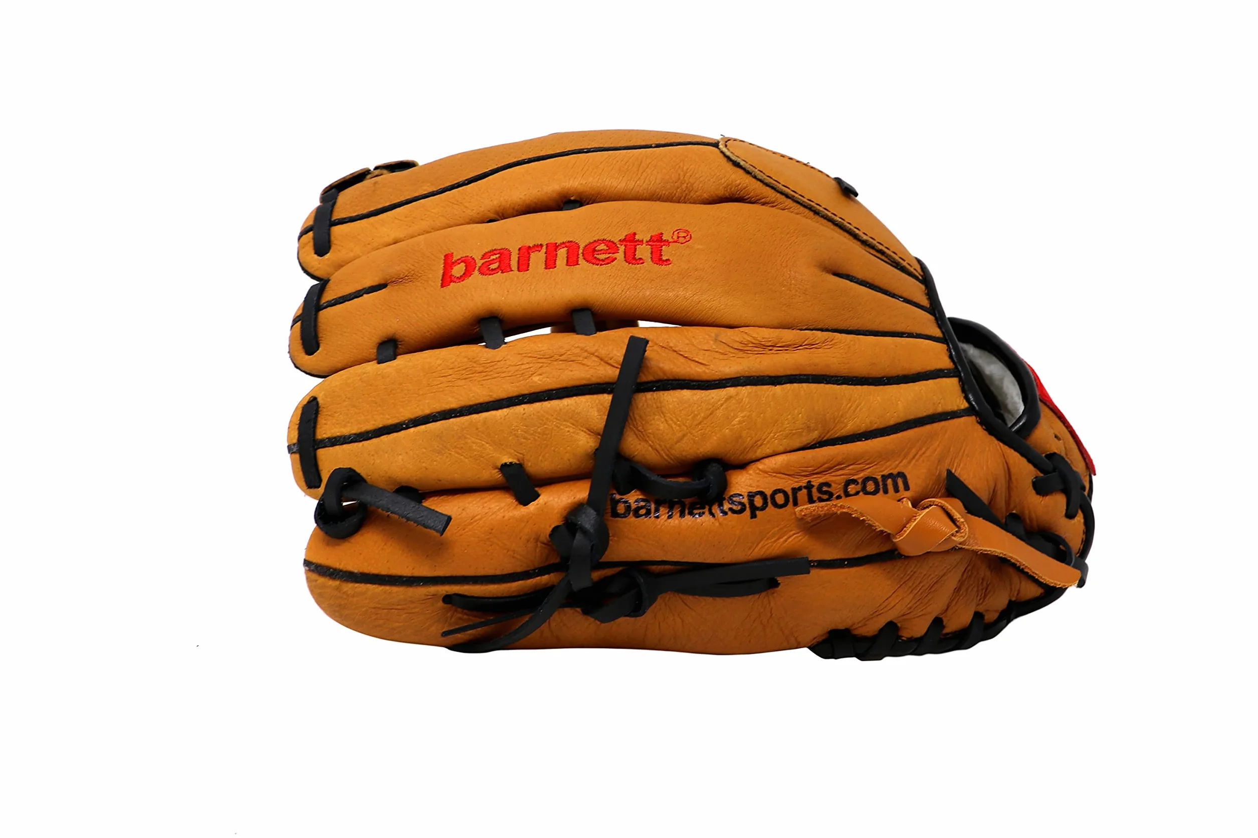 BARNETT SL-130 - Guanto da baseball in pelle Pigskin Leather, 13", colore: Marrone