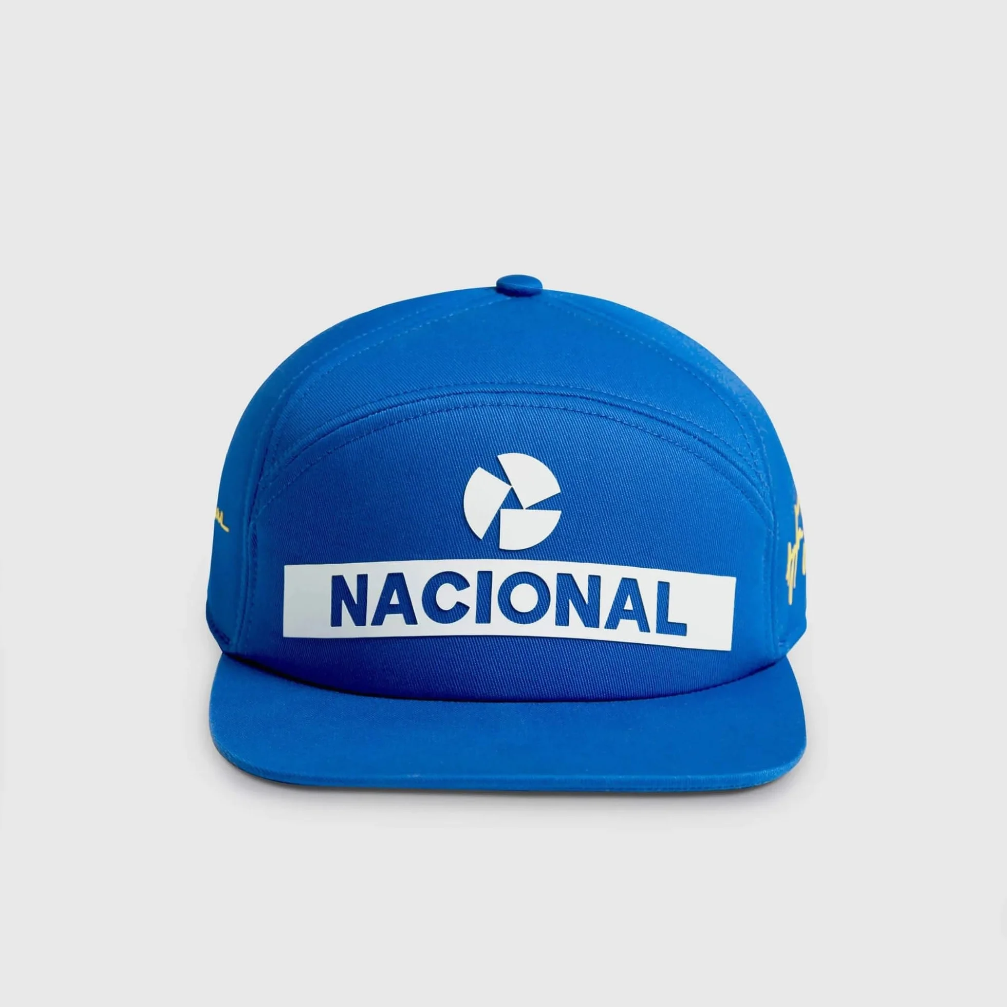 Ayrton Senna F1 Nacional 1984 Cappello Originale Blu Berretto da Baseball Regolabile